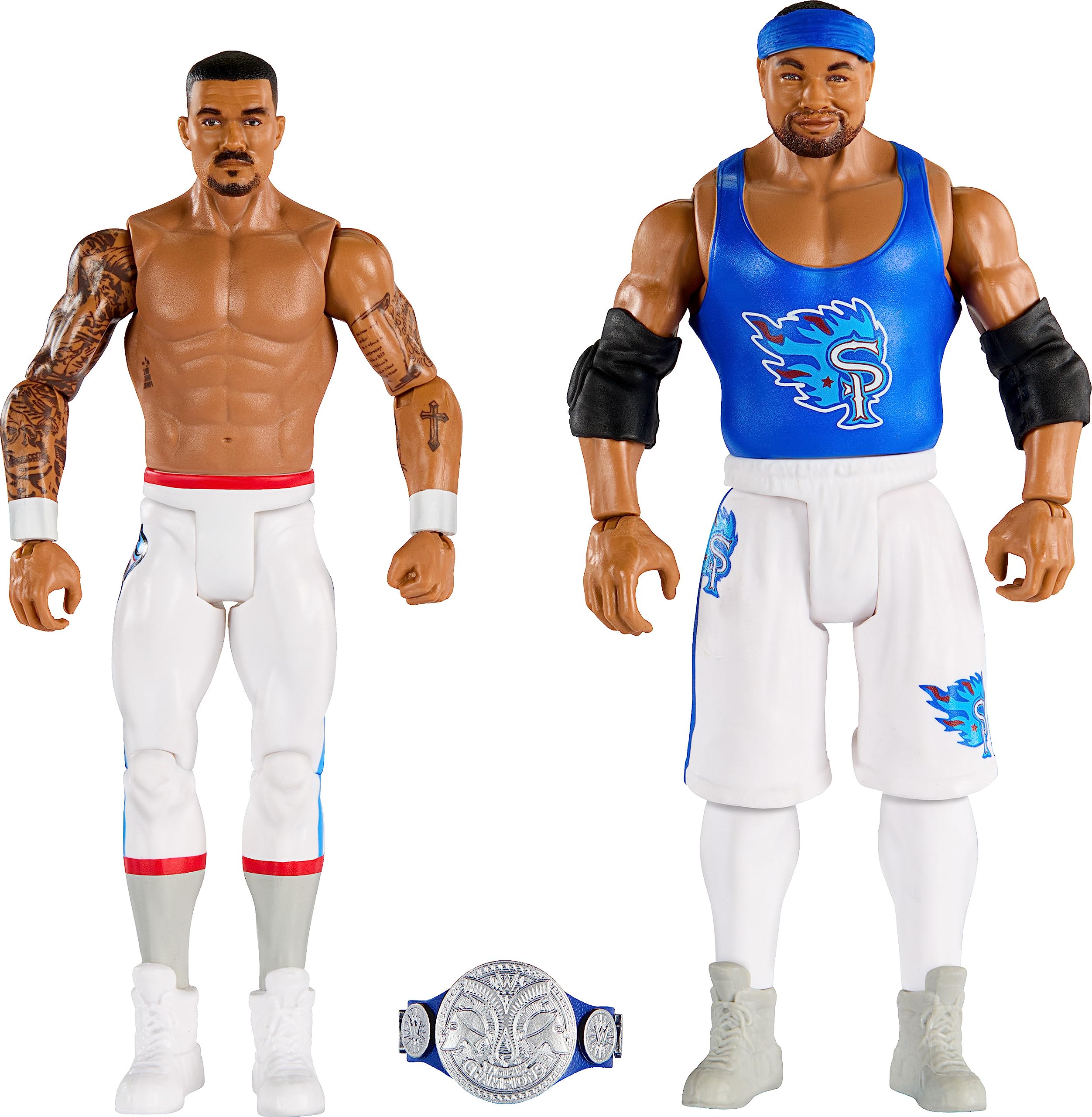 Foto 2 pulgar | Figura De Acción Mattel Wwe Championship Showdown, Paquete De 2 - Venta Internacional.