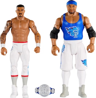Foto 1 | Figura De Acción Mattel Wwe Championship Showdown, Paquete De 2 - Venta Internacional.