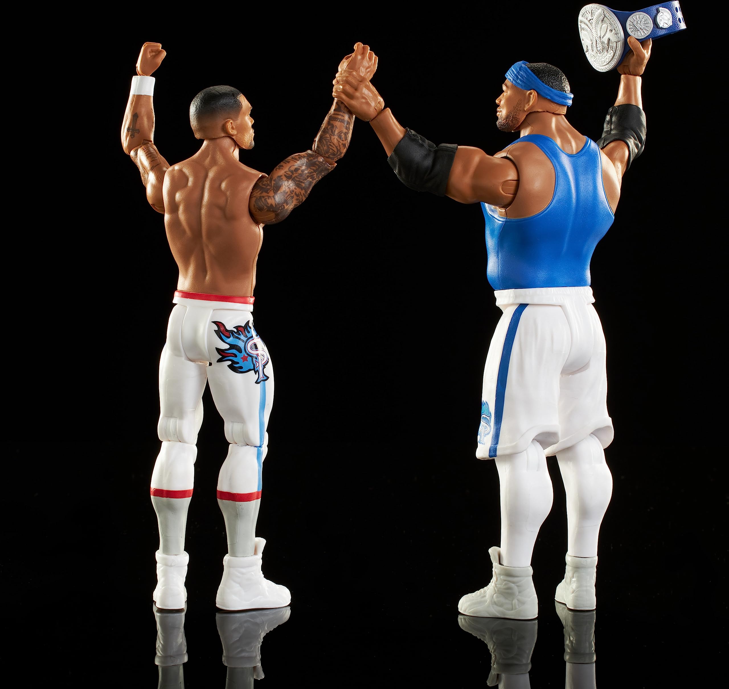 Foto 6 pulgar | Figura De Acción Mattel Wwe Championship Showdown, Paquete De 2 - Venta Internacional.