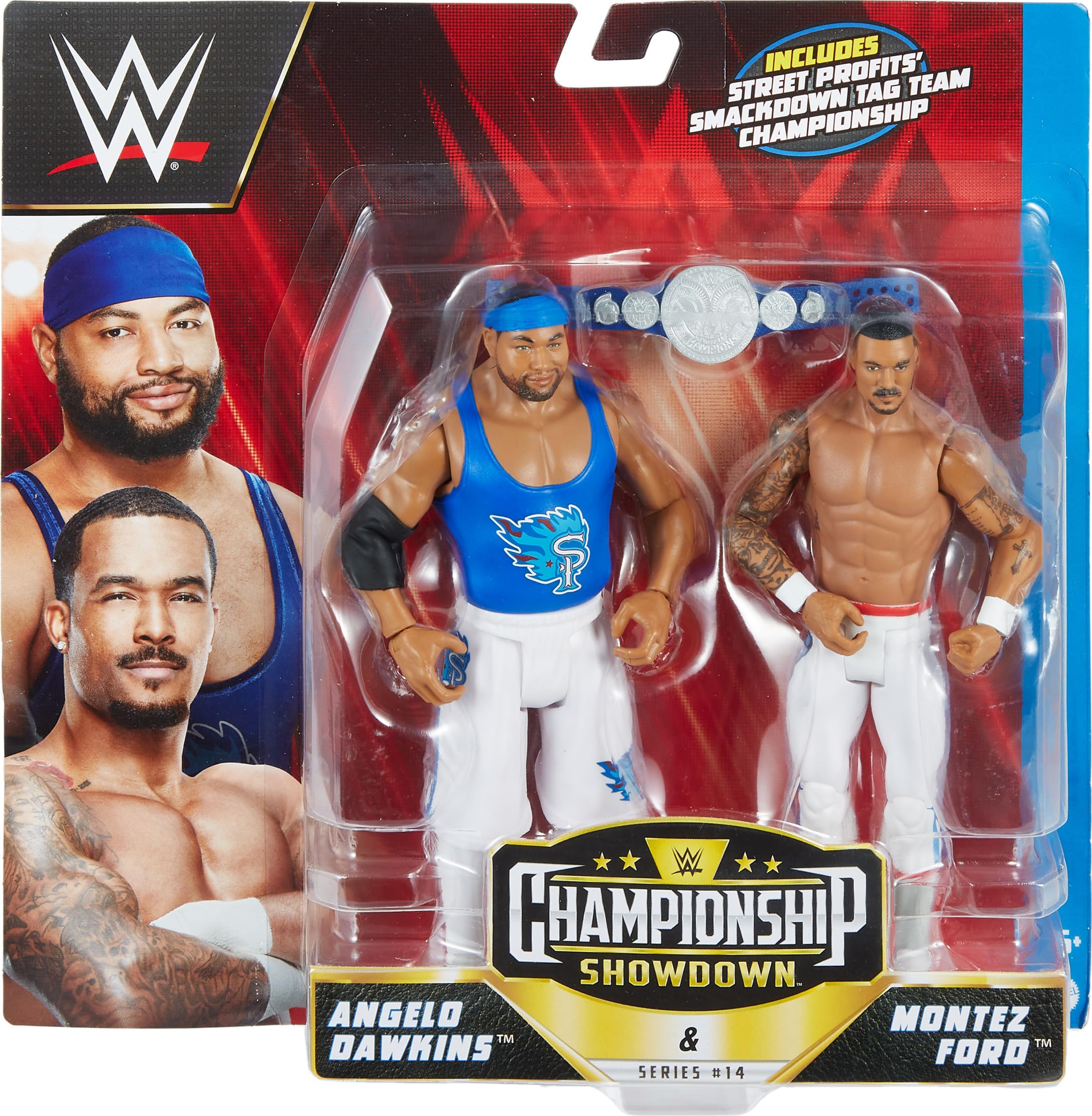 Foto 7 pulgar | Figura De Acción Mattel Wwe Championship Showdown, Paquete De 2 - Venta Internacional.