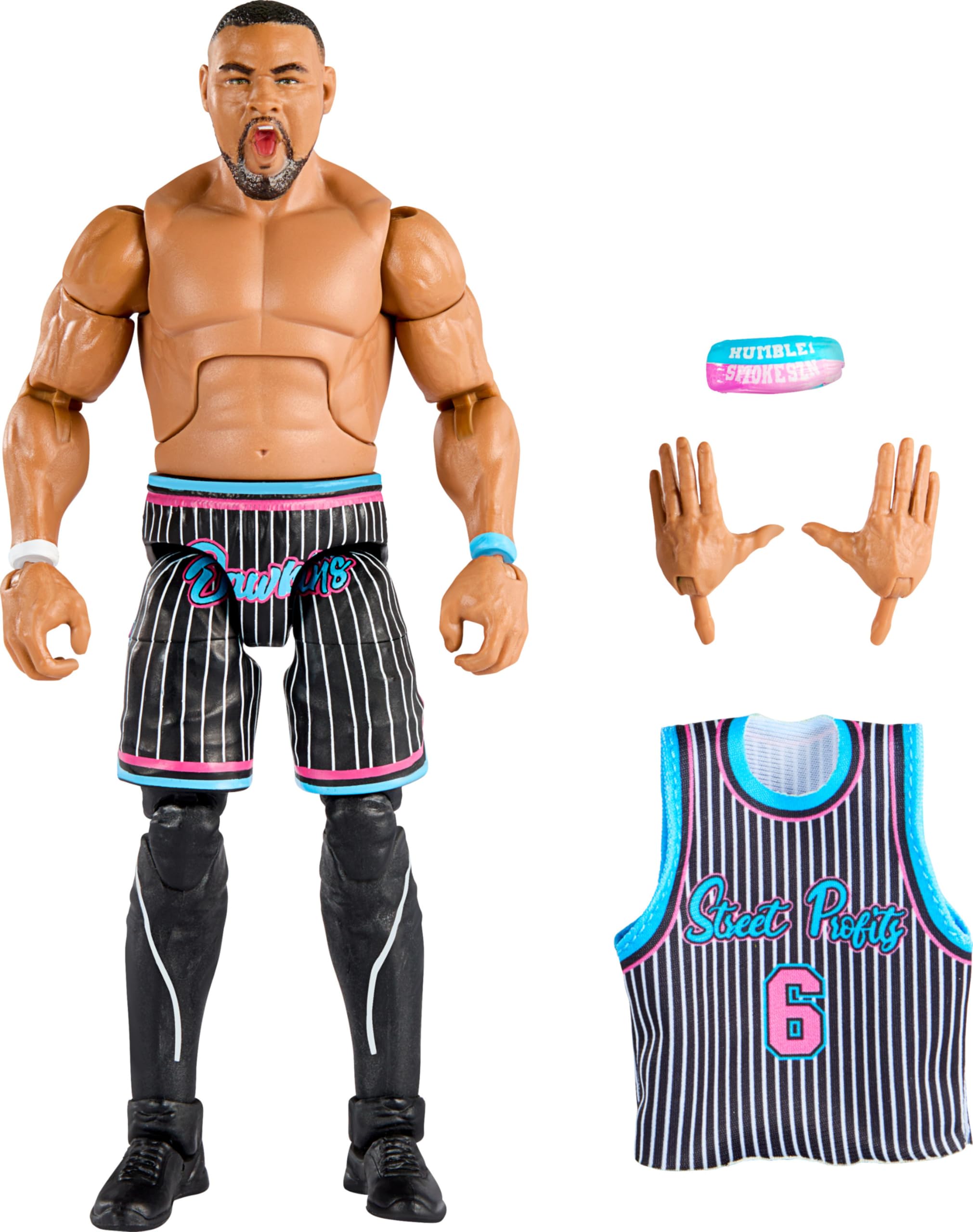 Foto 2 pulgar | Figura De Acción Mattel Wwe Elite Collection Angelo Dawkins - Venta Internacional.