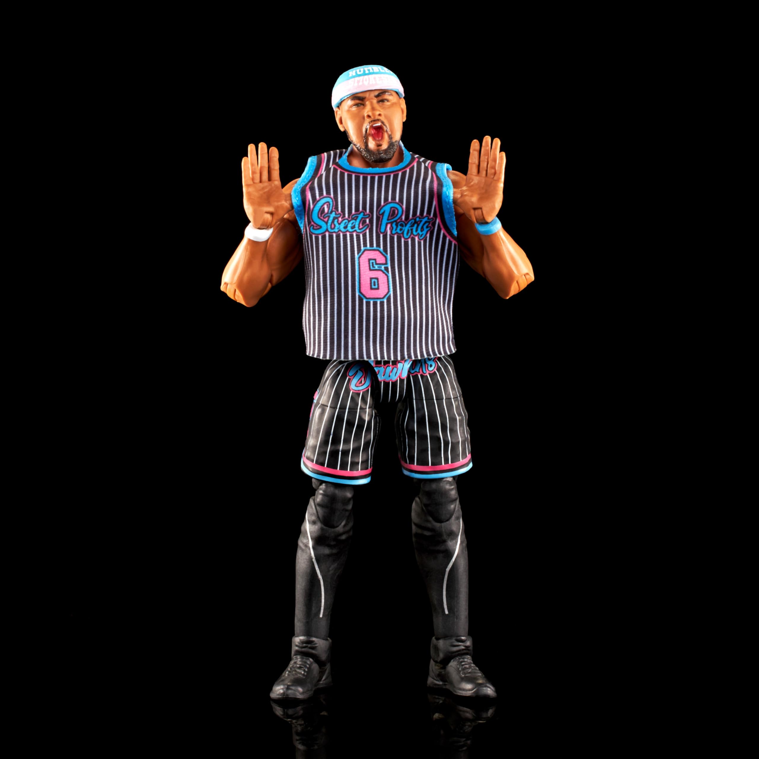 Foto 5 pulgar | Figura De Acción Mattel Wwe Elite Collection Angelo Dawkins - Venta Internacional.