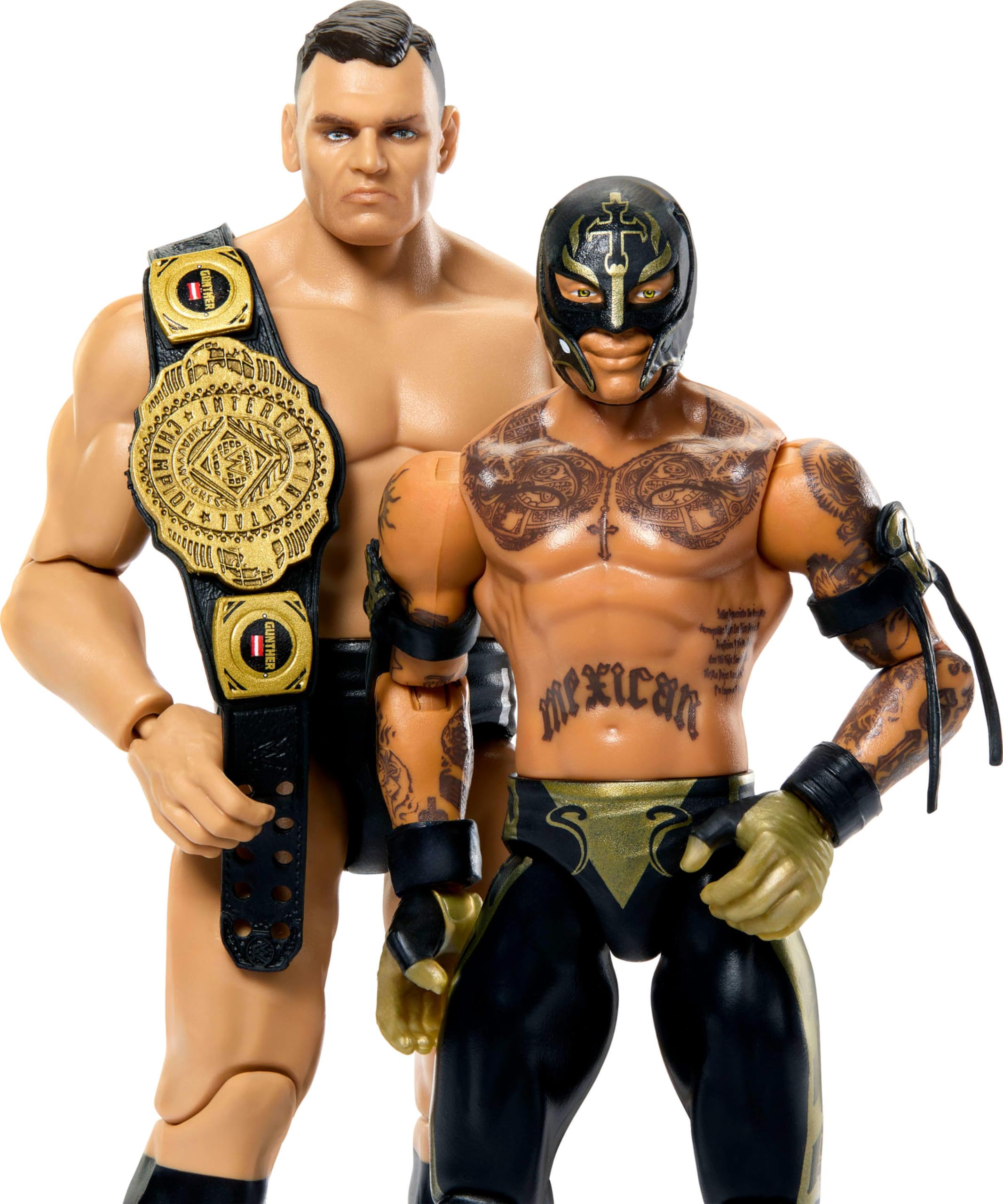 Foto 4 pulgar | Set De Figuras De Acción Mattel Wwe Championship Showdown, Paquete De 2 - Venta Internacional.