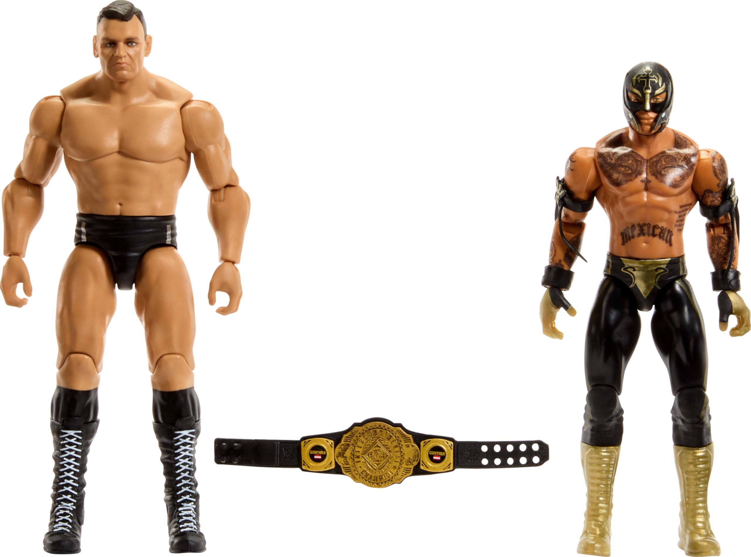 Foto 6 pulgar | Set De Figuras De Acción Mattel Wwe Championship Showdown, Paquete De 2 - Venta Internacional.