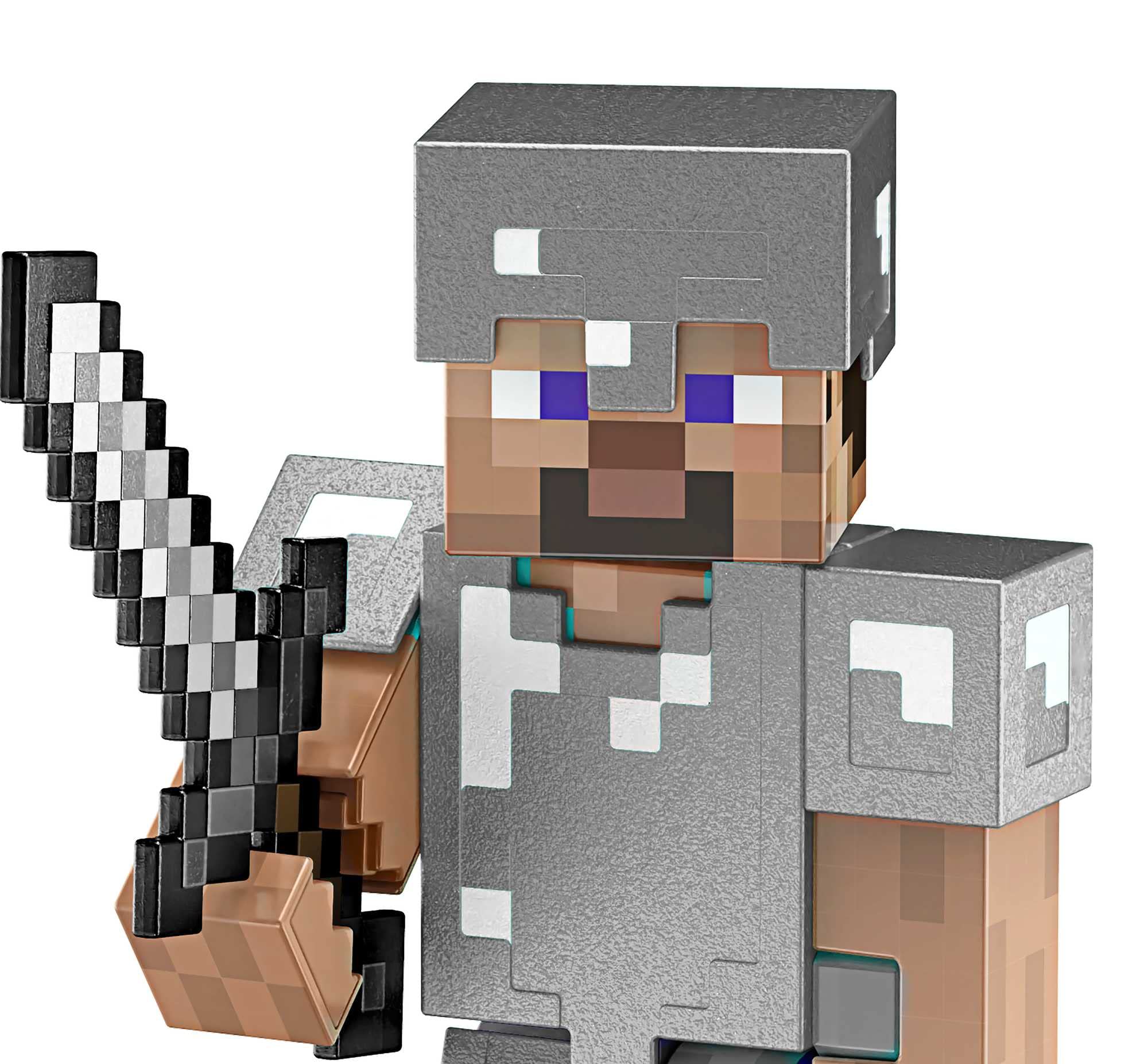 Foto 4 pulgar | Figura De Acción Mattel Minecraft Diamond Level Steve 14 Cm - Venta Internacional.