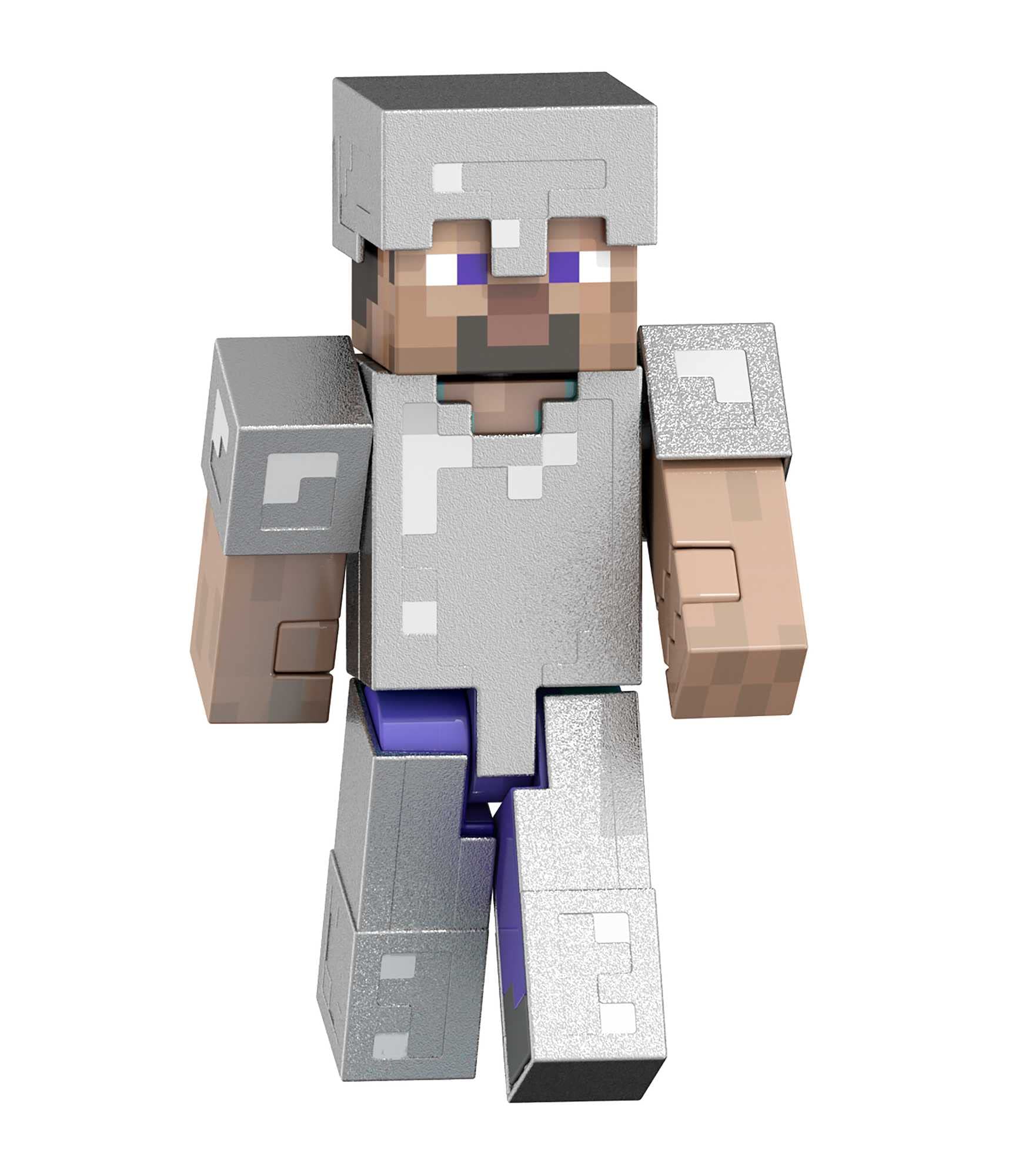 Foto 5 | Figura De Acción Mattel Minecraft Diamond Level Steve 14 Cm - Venta Internacional.