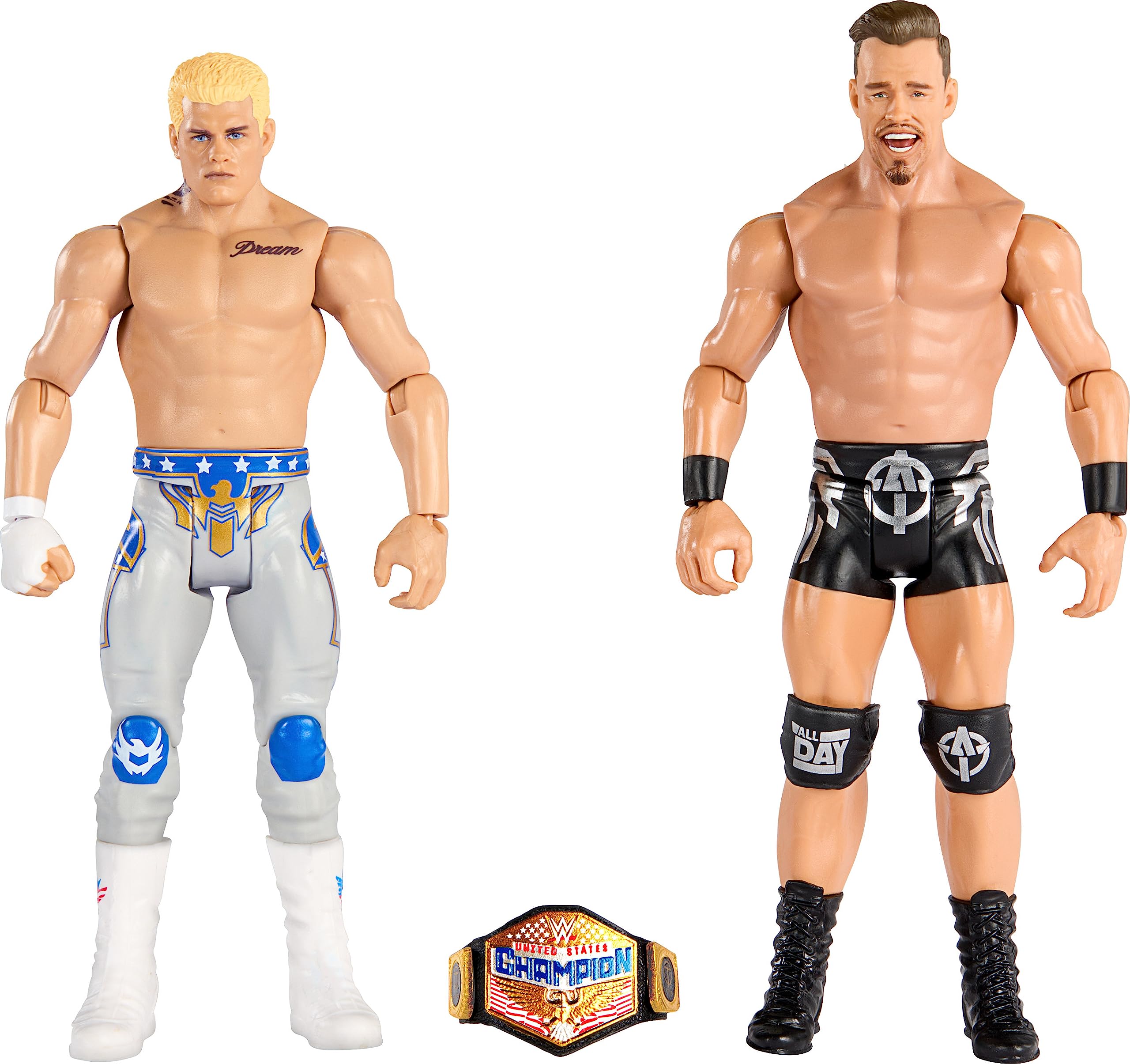 Figura De Acción Mattel Wwe Moontex Ford Vs Angelo Dawkins - Venta Internacional.