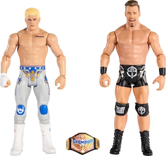 Foto 1 | Figura De Acción Mattel Wwe Moontex Ford Vs Angelo Dawkins - Venta Internacional.