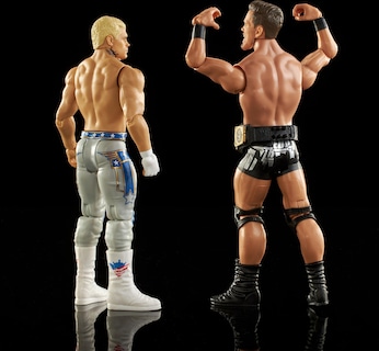 Foto 5 | Figura De Acción Mattel Wwe Moontex Ford Vs Angelo Dawkins - Venta Internacional.