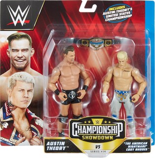 Foto 6 | Figura De Acción Mattel Wwe Moontex Ford Vs Angelo Dawkins - Venta Internacional.