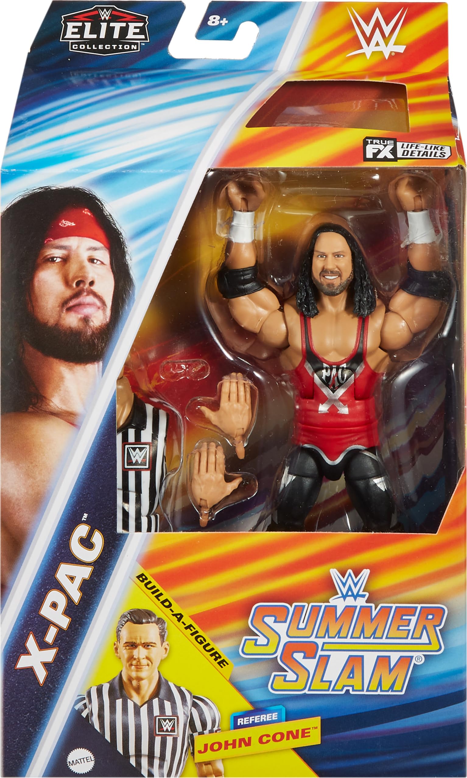 Foto 3 pulgar | Figura De Acción Mattel Wwe Elite Collection Summerslam X-pac - Venta Internacional.