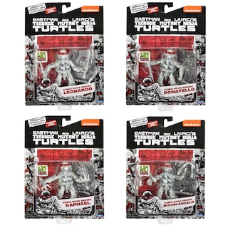 Foto 4 | Figuras de Teenage Mutant Ninja Turtles con Cómic - Venta Internacional