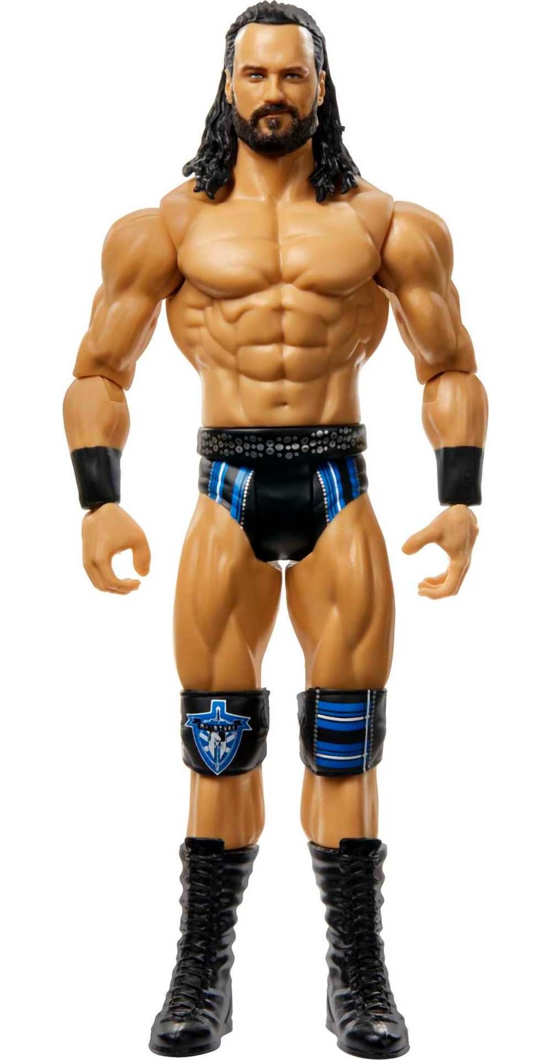 Foto 2 pulgar | Figura De Acción Mattel Wwe Drew Mcintyre Basic De 15 Cm Con 10 Puntos De Articulación - Venta Internacional.