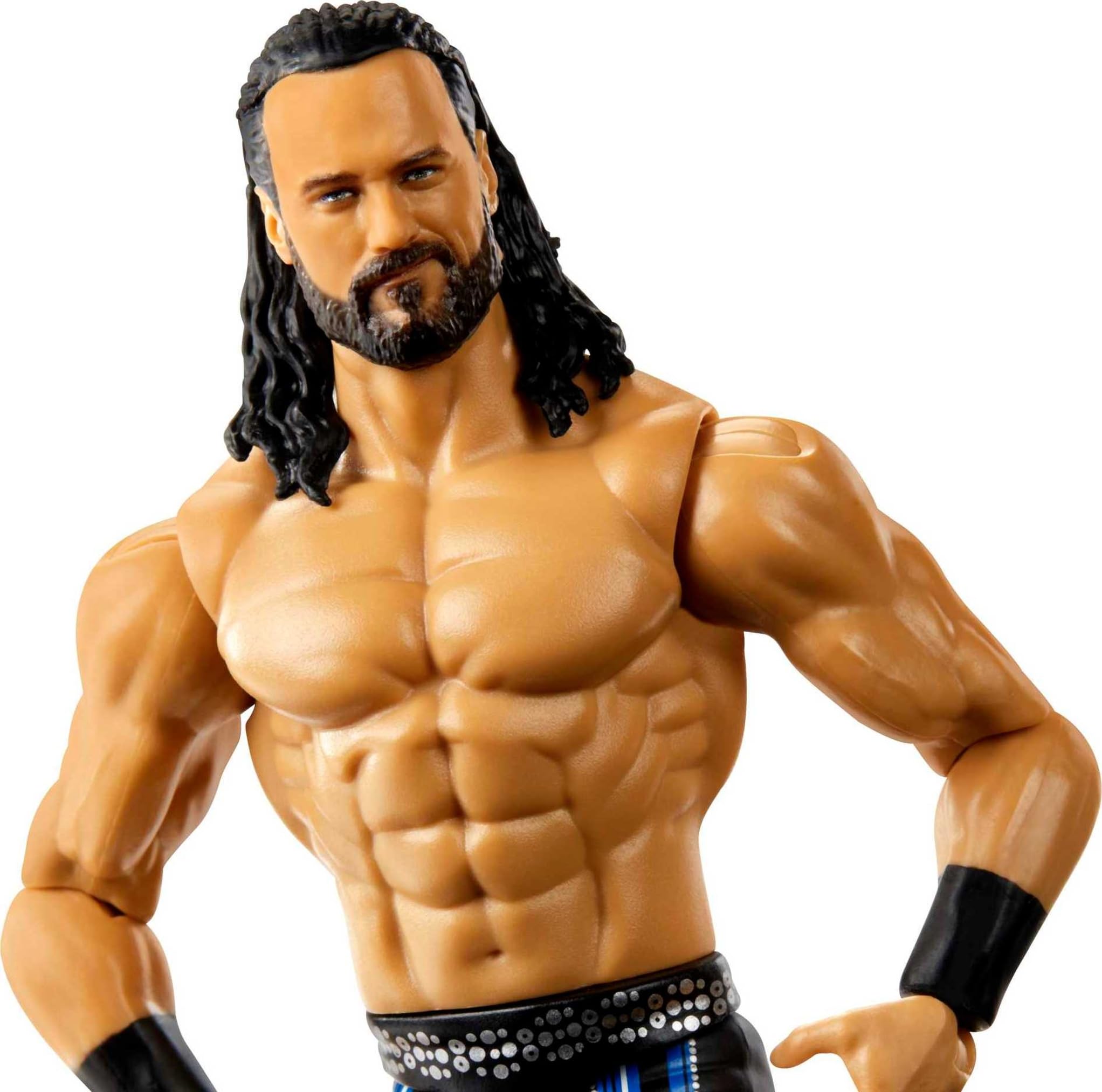 Foto 4 pulgar | Figura De Acción Mattel Wwe Drew Mcintyre Basic De 15 Cm Con 10 Puntos De Articulación - Venta Internacional.