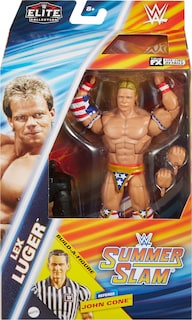 Foto 2 | Figura De Acción Mattel Wwe Elite Collection Summerslam Lex Luger - Venta Internacional.