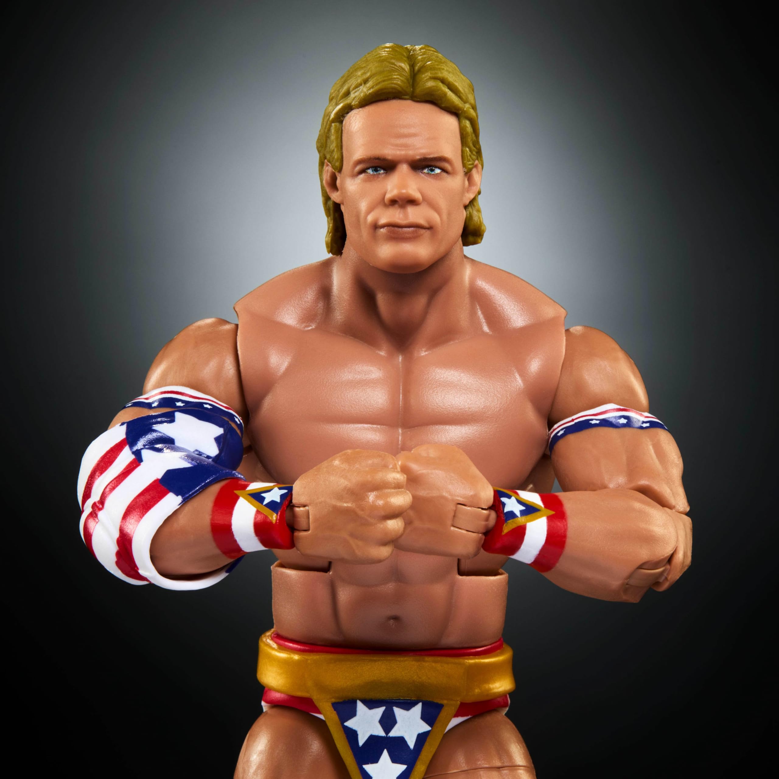 Foto 5 pulgar | Figura De Acción Mattel Wwe Elite Collection Summerslam Lex Luger - Venta Internacional.