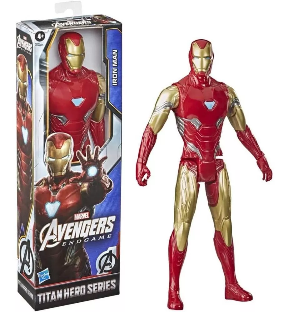 Foto 4 pulgar | Titan Hero Series Iron Man Marvel Avengers De 30 Cm