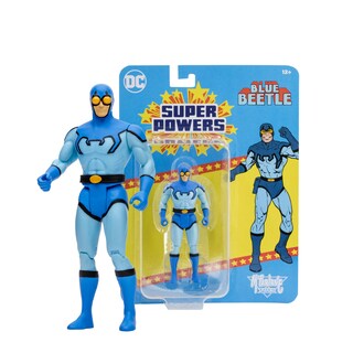 Foto 2 | Figura De Acción Mcfarlane Toys Dc Direct Justice League Blue Beetle 4.5 - Venta Internacional.
