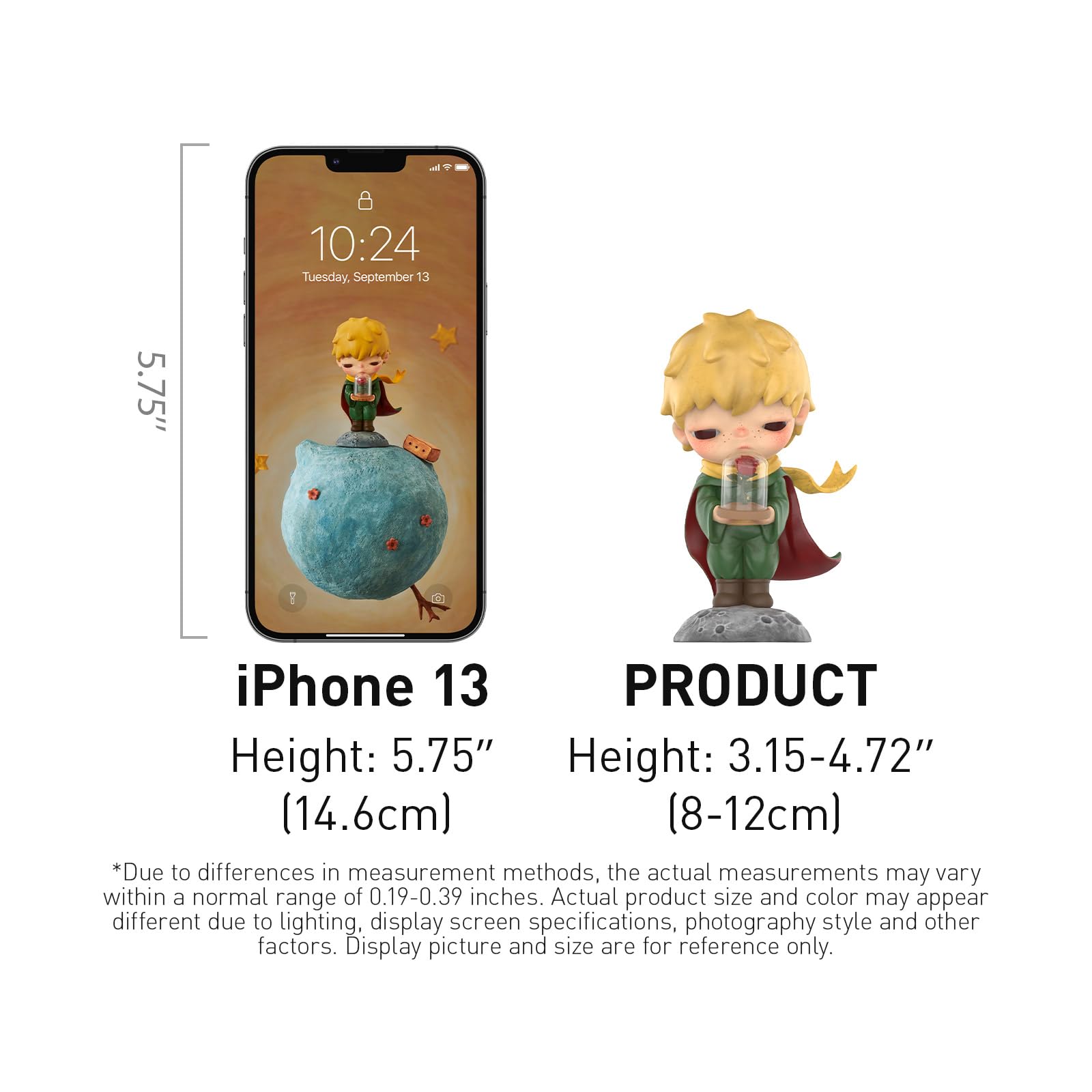 Foto 7 | Figura Pop Mart Hirono × Serie Le Petit Prince 8-12 Cm - Venta Internacional.