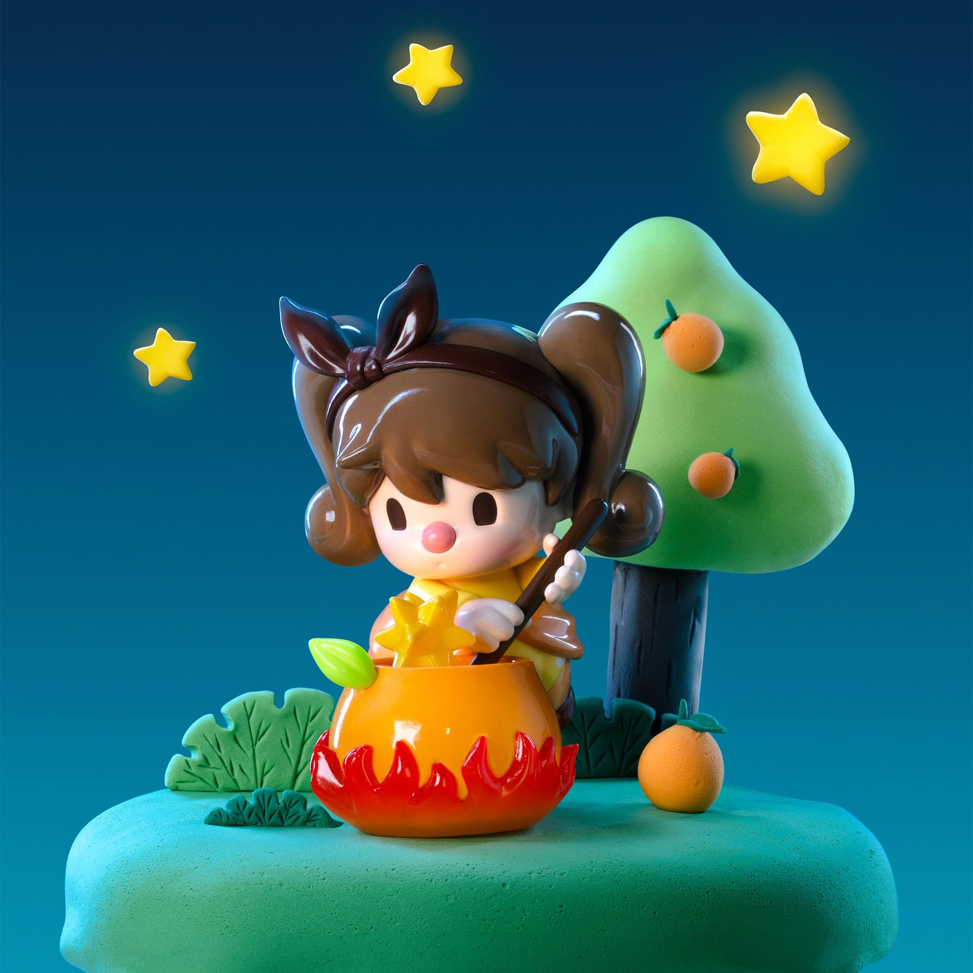 Foto 4 | Figuras De Acción Pop Mart Sweet Bean Fruit World Adventure 12 Piezas- Venta Internacional