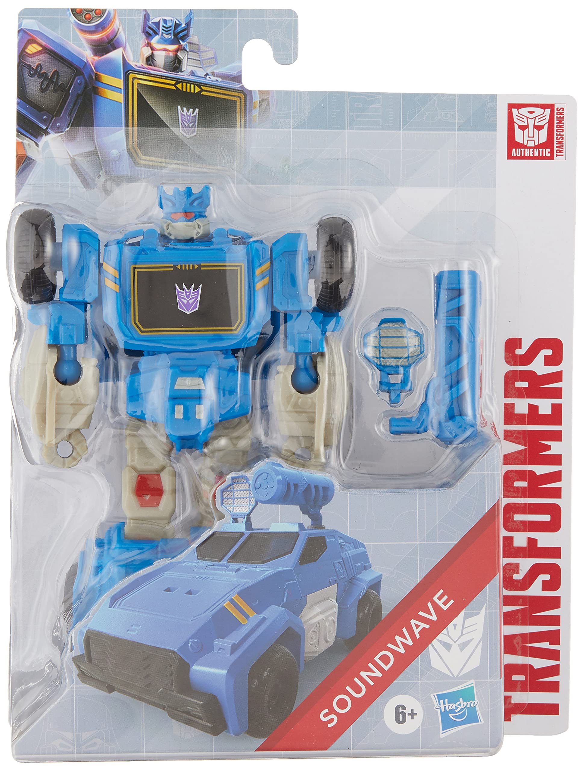 Foto 2 pulgar | Figura de Acción Transformers Tra Authentics Alpha Soundwave - Venta Internacional