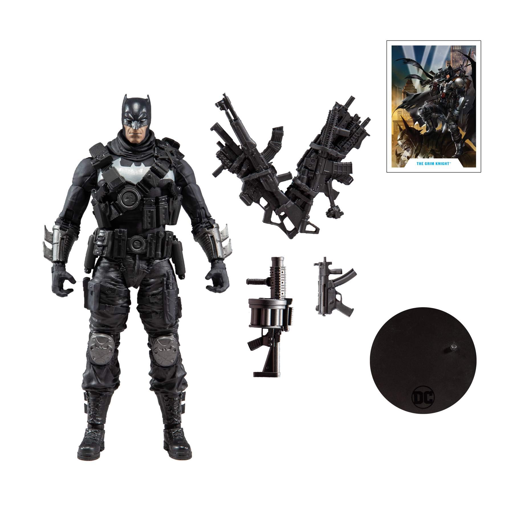 Foto 7 | Figura De Acción Mcfarlane Toys Dc Multiverse The Grim Knight - Venta Internacional.