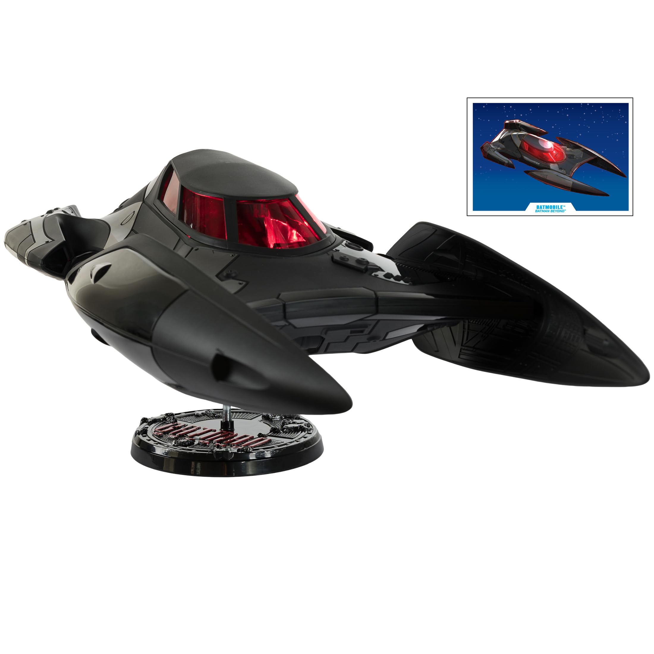 Foto 2 pulgar | Vehículo Mcfarlane Toys Dc Multiverse Batmobile Batman Beyond - Venta Internacional.