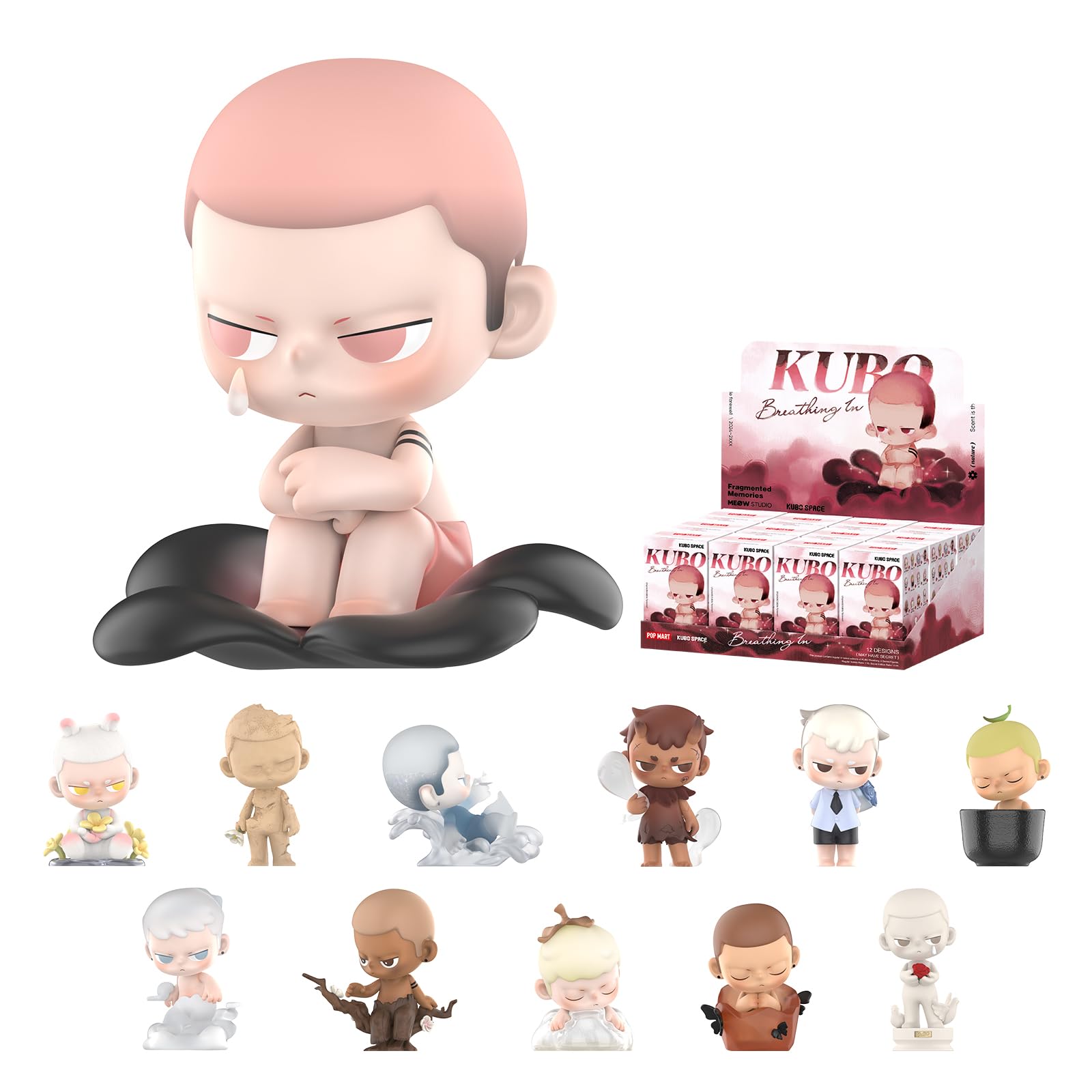 Figuras de Acción Pop Mart Kubo Breathing In Series X12 - Venta Internacional