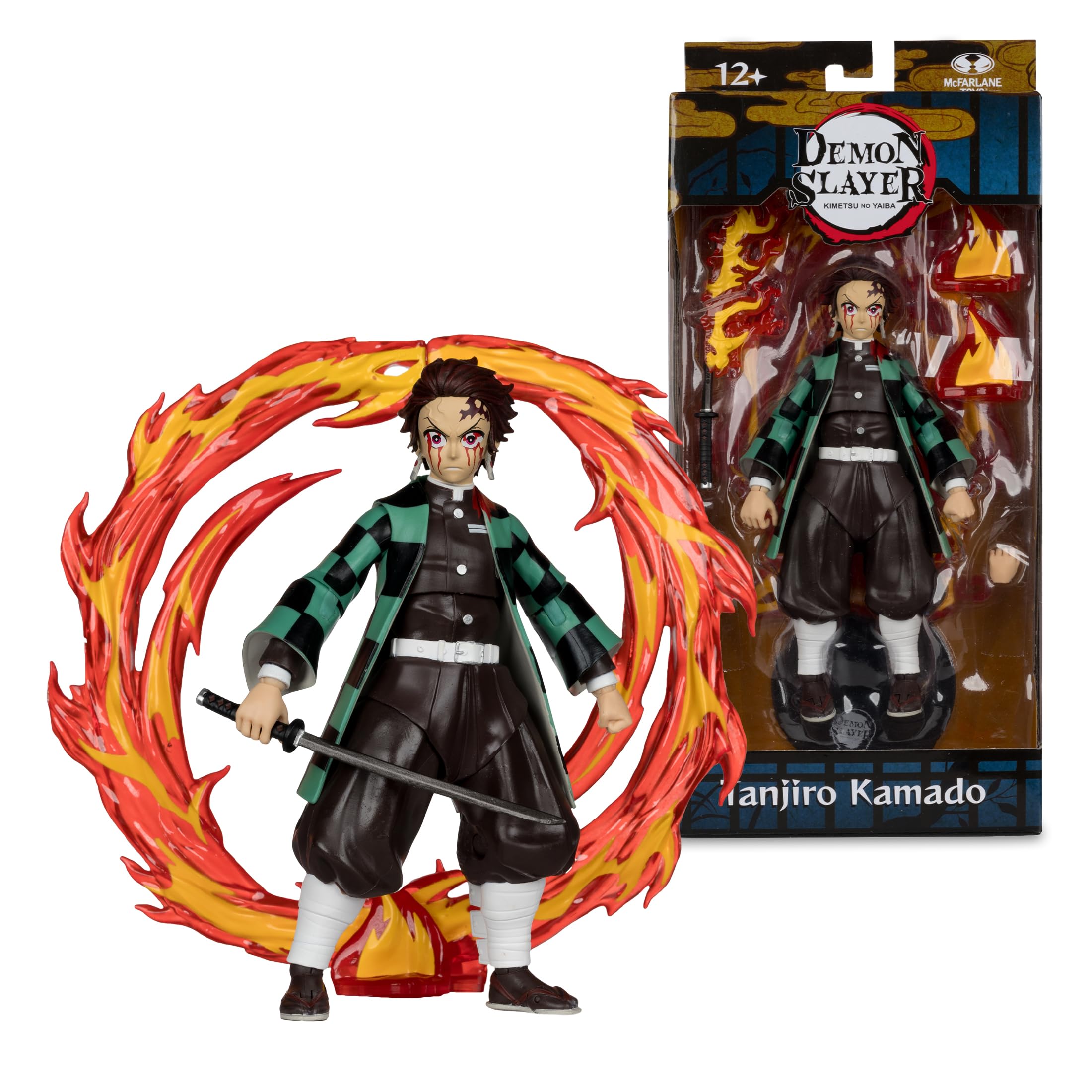 Foto 8 pulgar | Figura De Acción Mcfarlane Toys Demon Slayer Tanjiro Kamado - Venta Internacional.