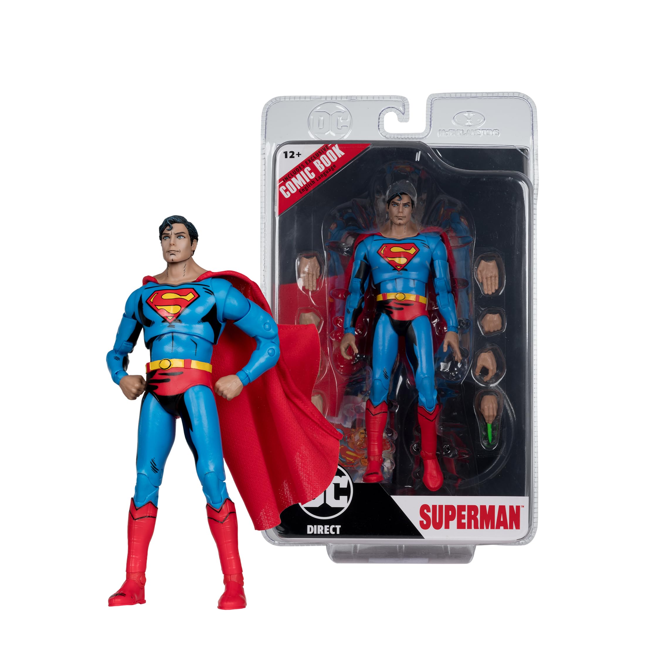 Foto 7 pulgar | Figura De Acción Mcfarlane Toys Dc Direct Page Punchers Superman - Venta Internacional.