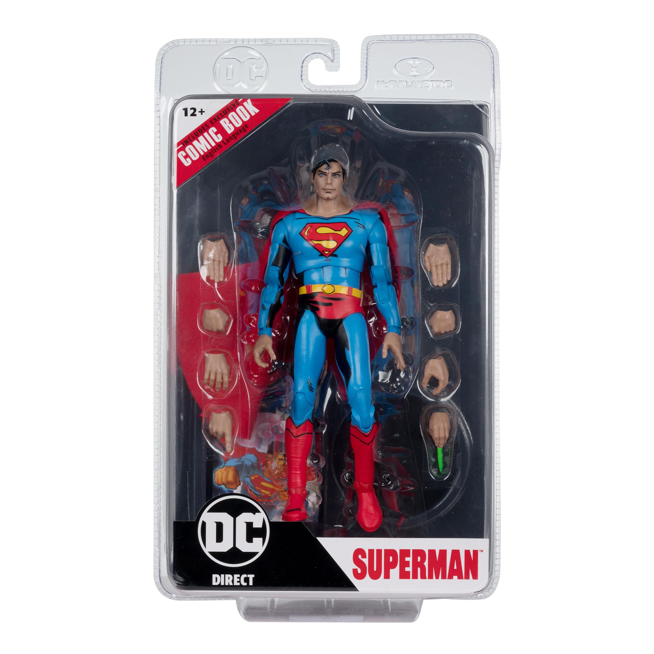 Foto 8 pulgar | Figura De Acción Mcfarlane Toys Dc Direct Page Punchers Superman - Venta Internacional.