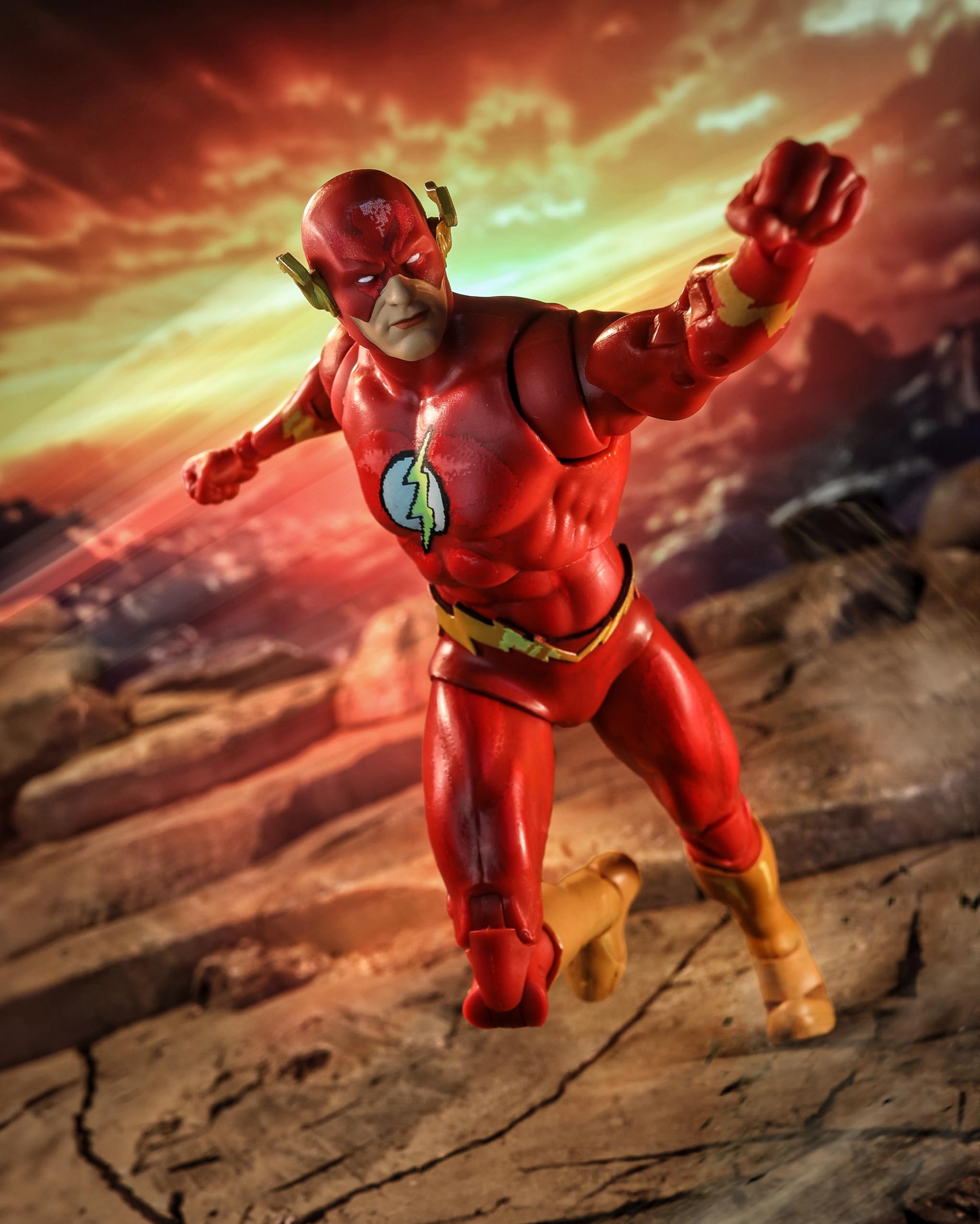 Foto 2 | Figura De Acción Mcfarlane Toys Dc Multiverse The Flash De 18 Cm - Venta Internacional.