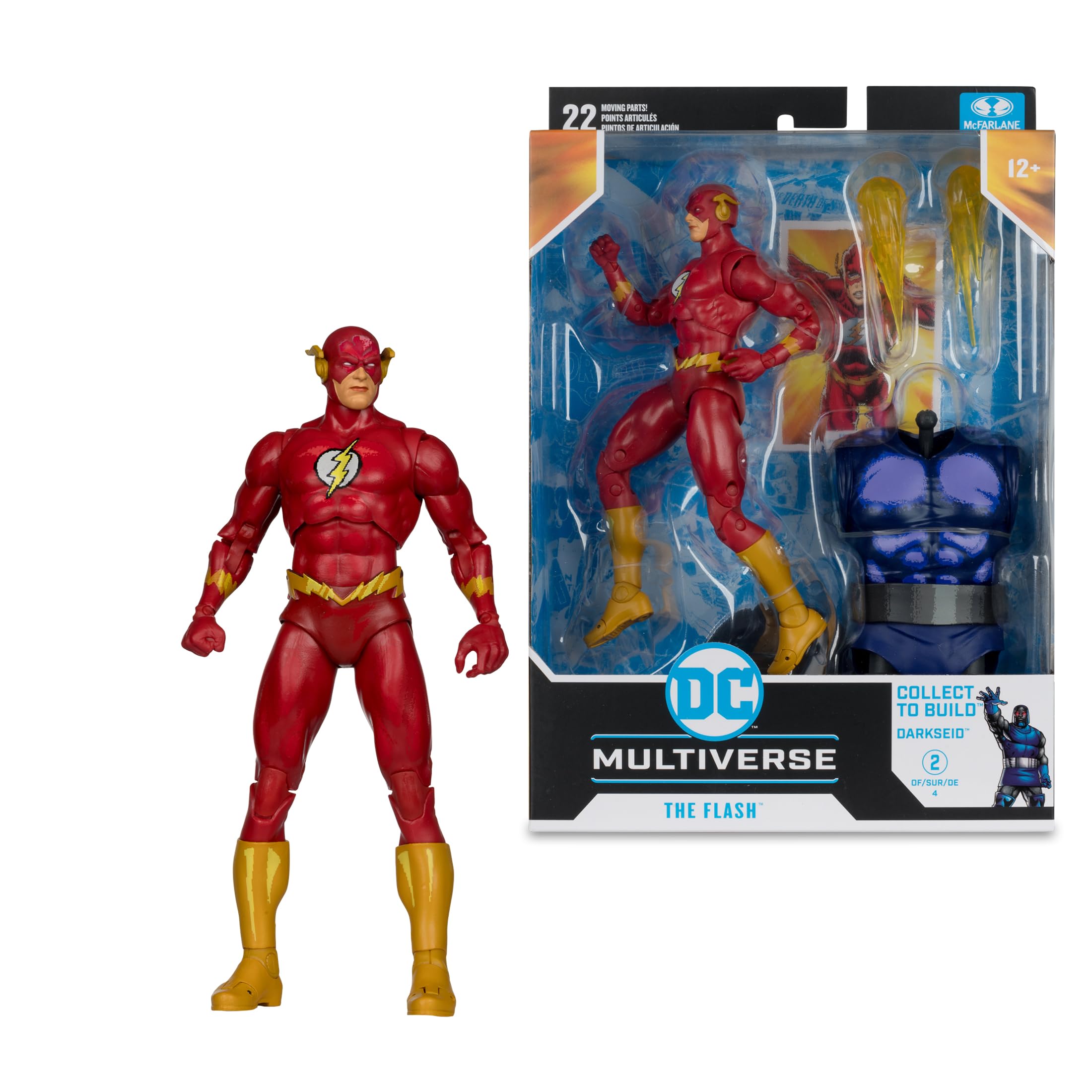 Foto 8 pulgar | Figura De Acción Mcfarlane Toys Dc Multiverse The Flash De 18 Cm - Venta Internacional.