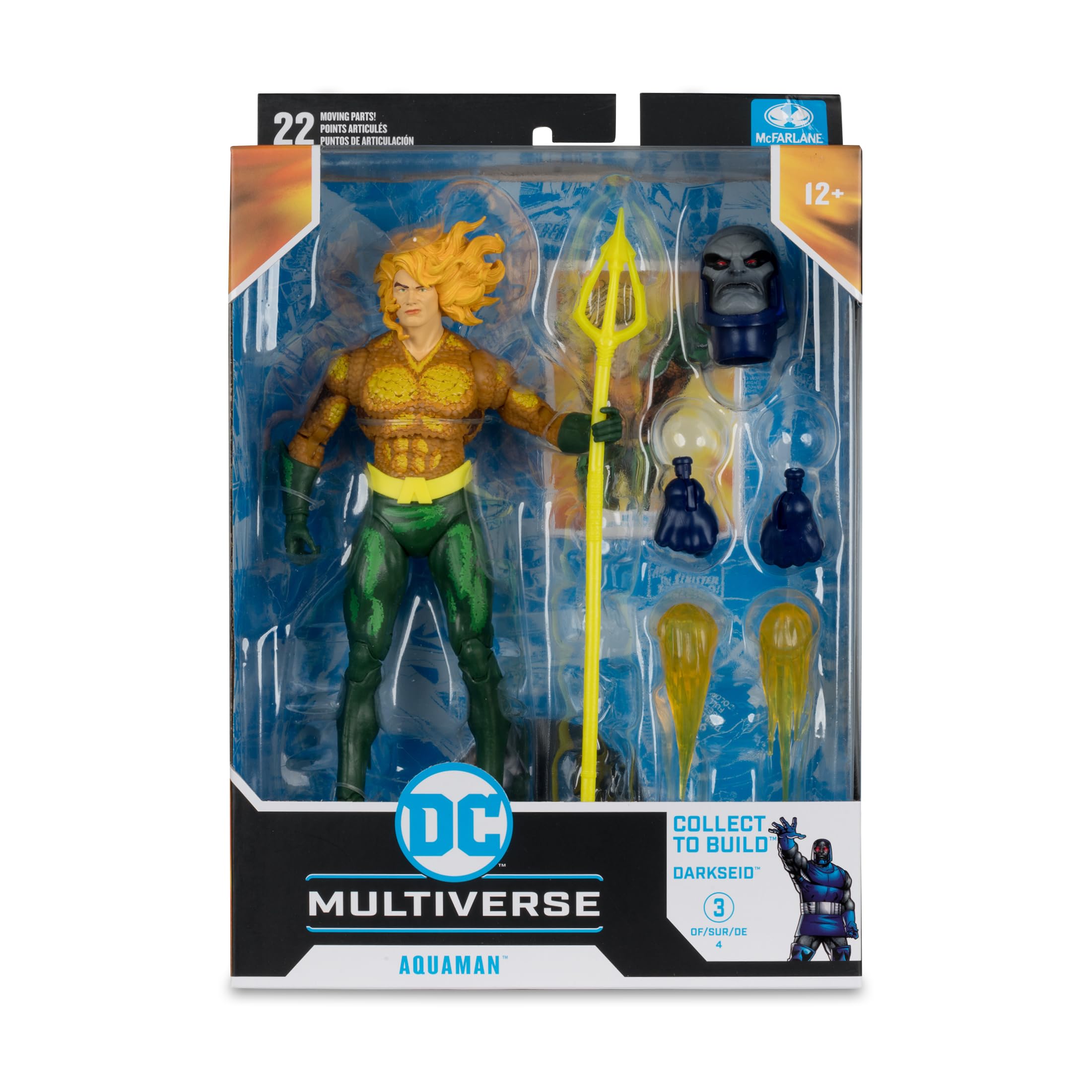 Foto 8 pulgar | Figura De Acción Mcfarlane Toys Dc Multiverse Aquaman 18 Cm - Venta Internacional.