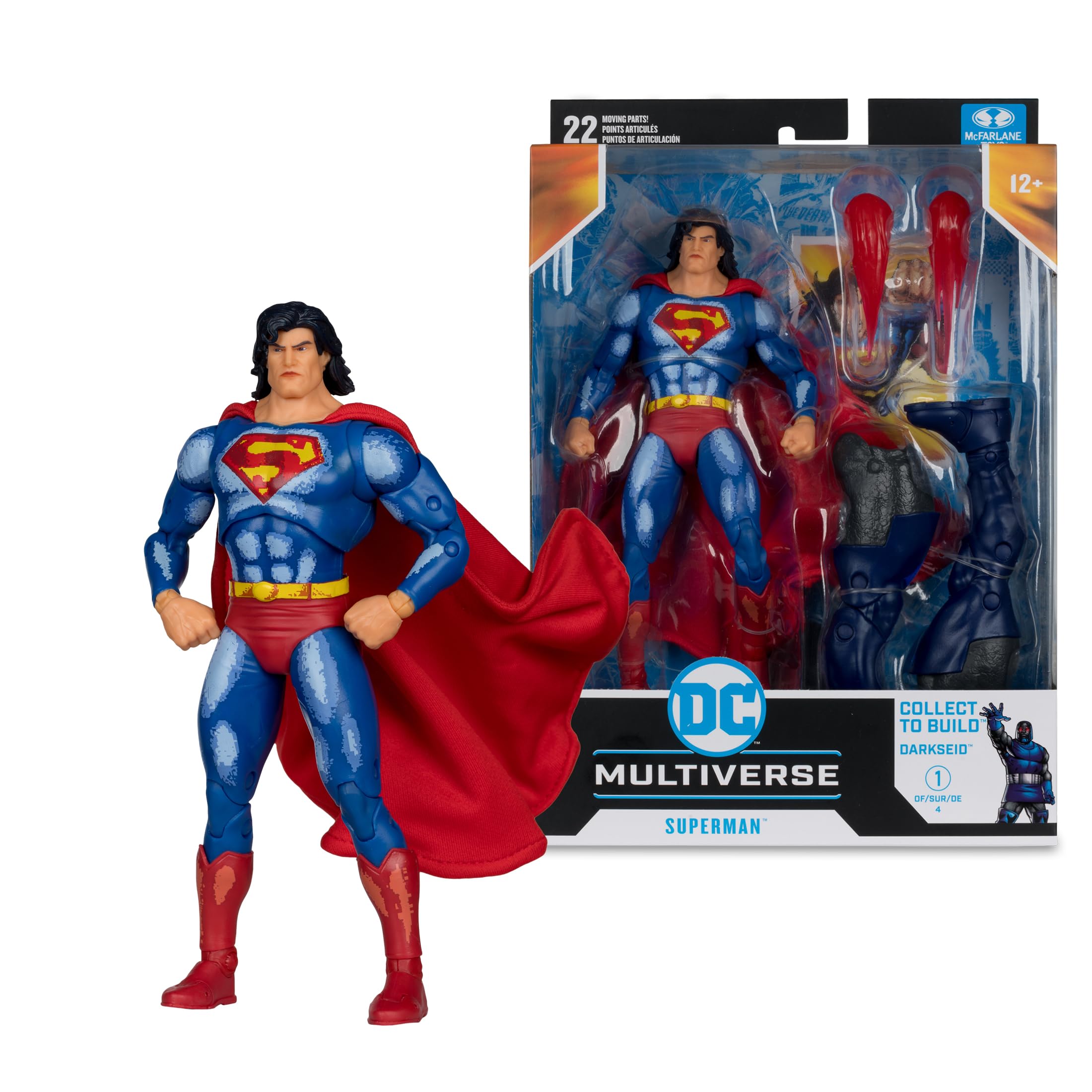 Foto 7 pulgar | Figura De Acción Mcfarlane Toys Dc Multiverse Superman 18 Cm - Venta Internacional.