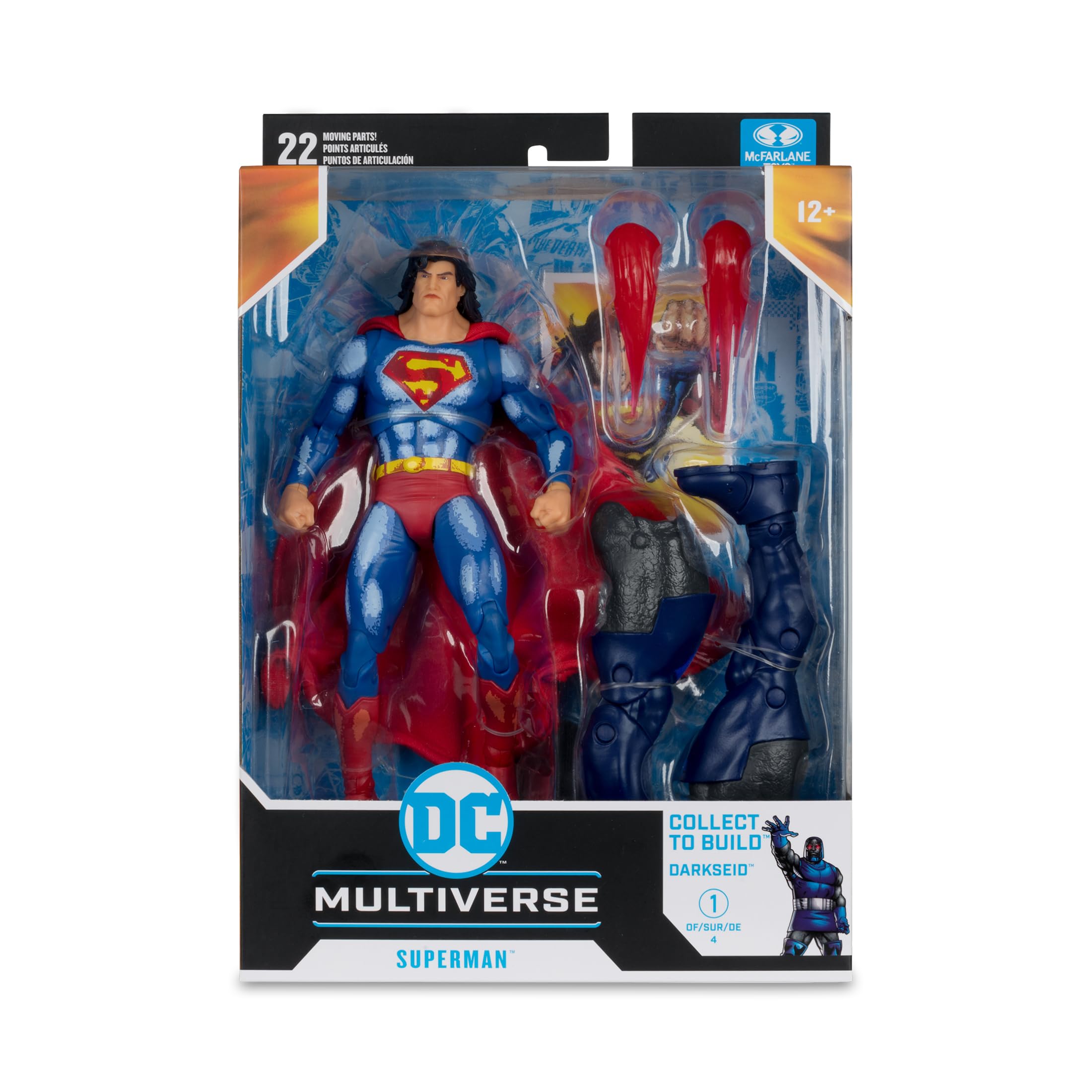 Foto 8 pulgar | Figura De Acción Mcfarlane Toys Dc Multiverse Superman 18 Cm - Venta Internacional.