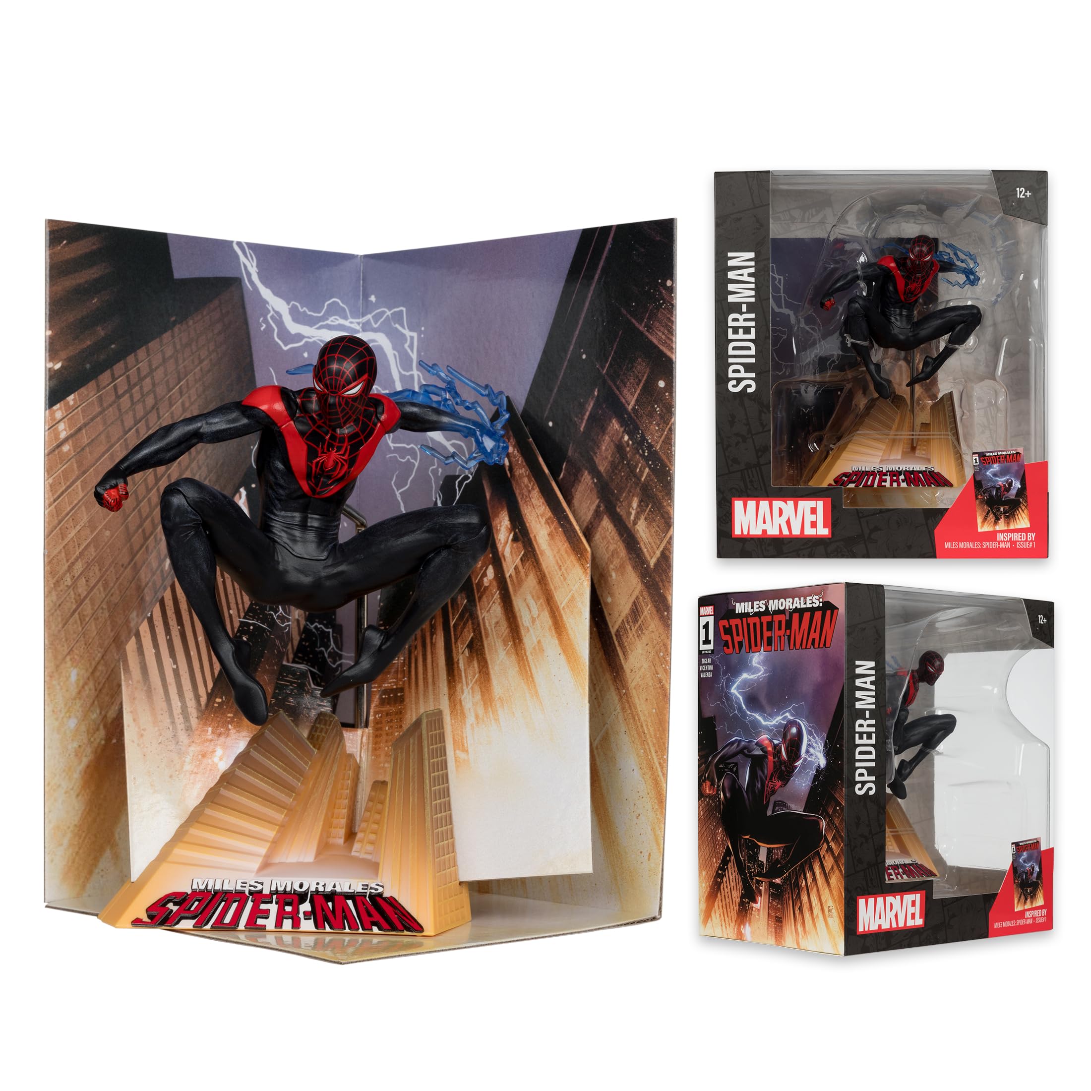 Foto 5 pulgar | Figura Coleccionable Mcfarlane Toys Marvel Spider-man A Escala 1:10 - Venta Internacional.