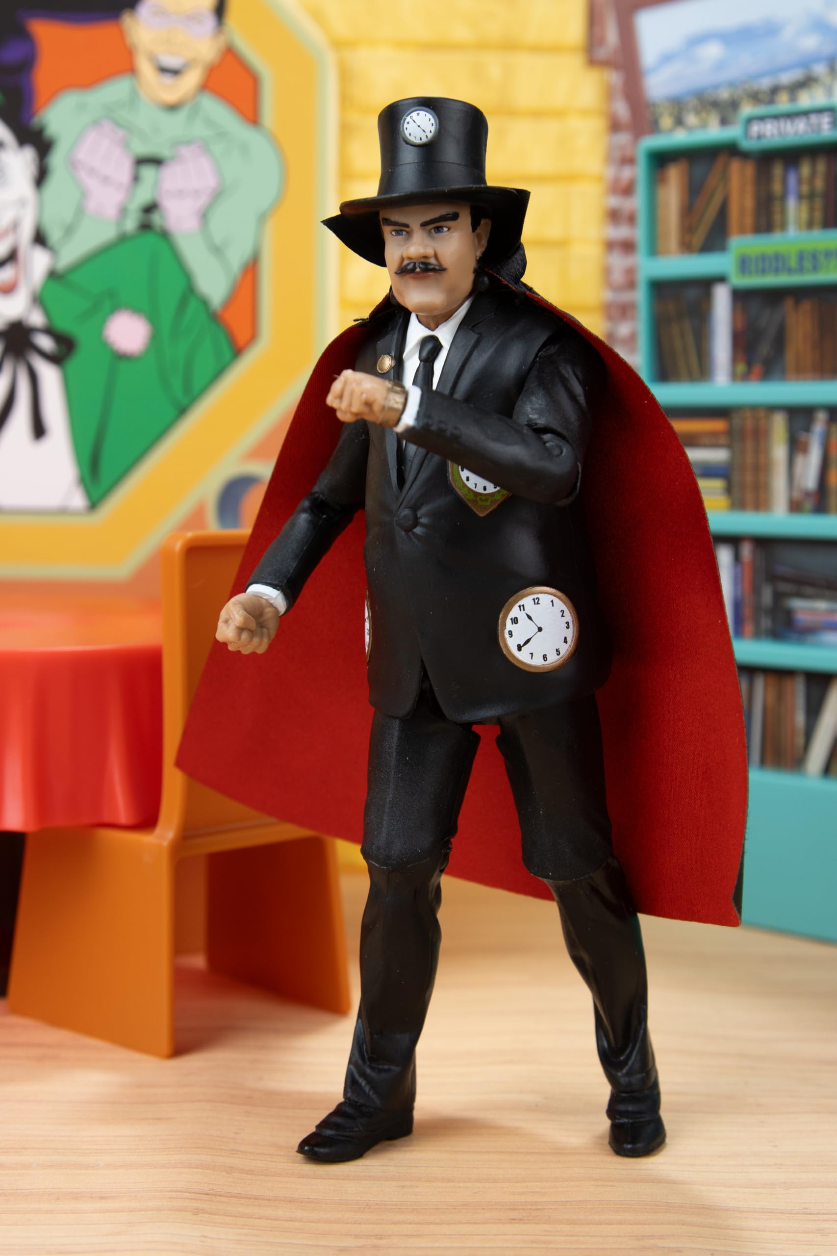 Foto 3 pulgar | Figura De Acción Mcfarlane Toys Dc Retro Clock King 15 Cm Batman - Venta Internacional.