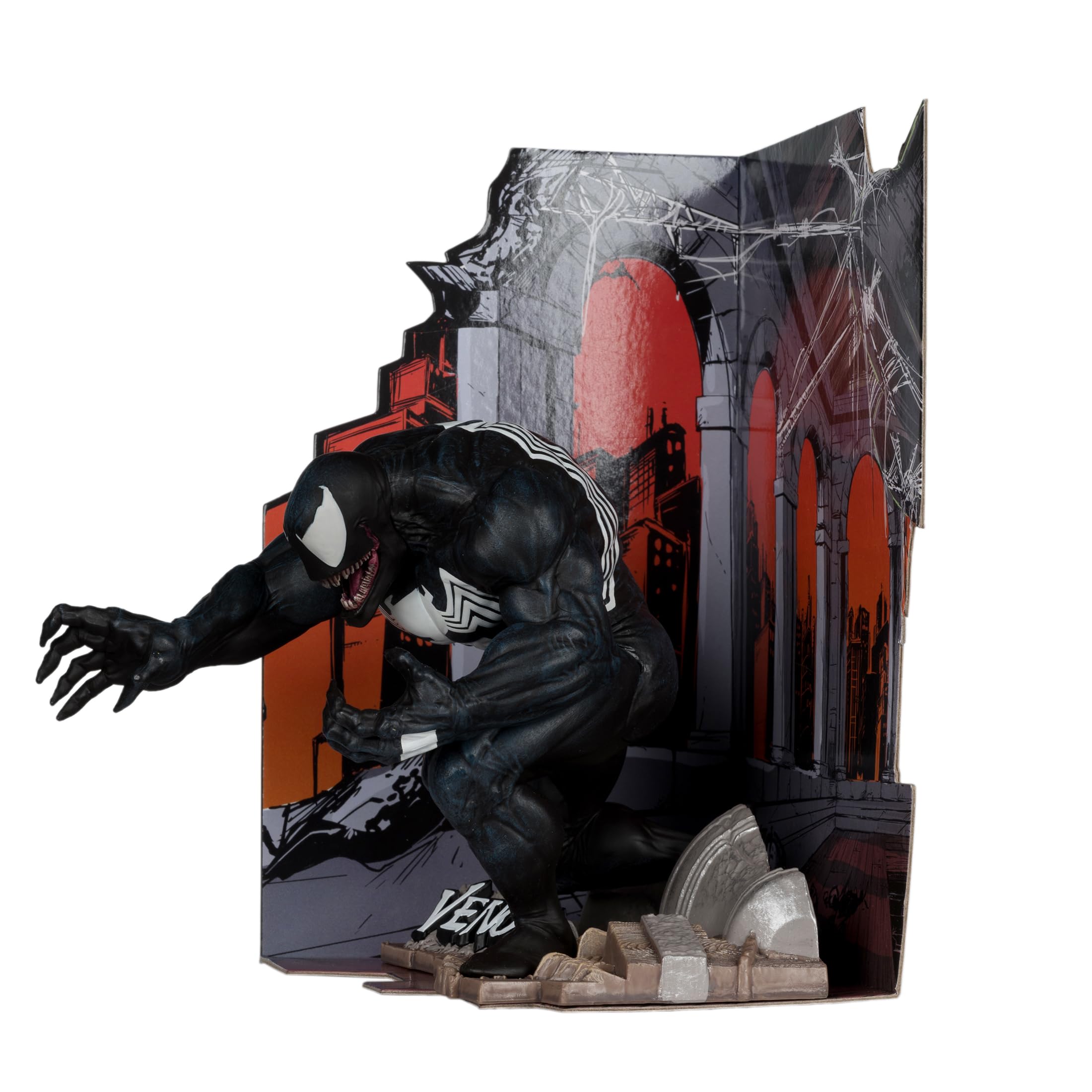 Foto 6 pulgar | Figura De Colección Mcfarlane Toys Marvel Venom A Escala 1:10 - Venta Internacional.