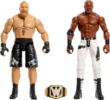Foto 1 | Set De Figuras De Acción Mattel Wwe Championship Showdown, Paquete De 2 - Venta Internacional.