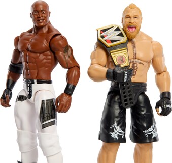 Foto 2 | Set De Figuras De Acción Mattel Wwe Championship Showdown, Paquete De 2 - Venta Internacional.