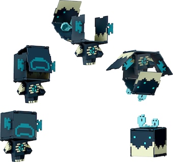 Foto 6 | Figuras De Acción Mattel Minecraft Flippin' Figs 2 En 1 - Venta Internacional.