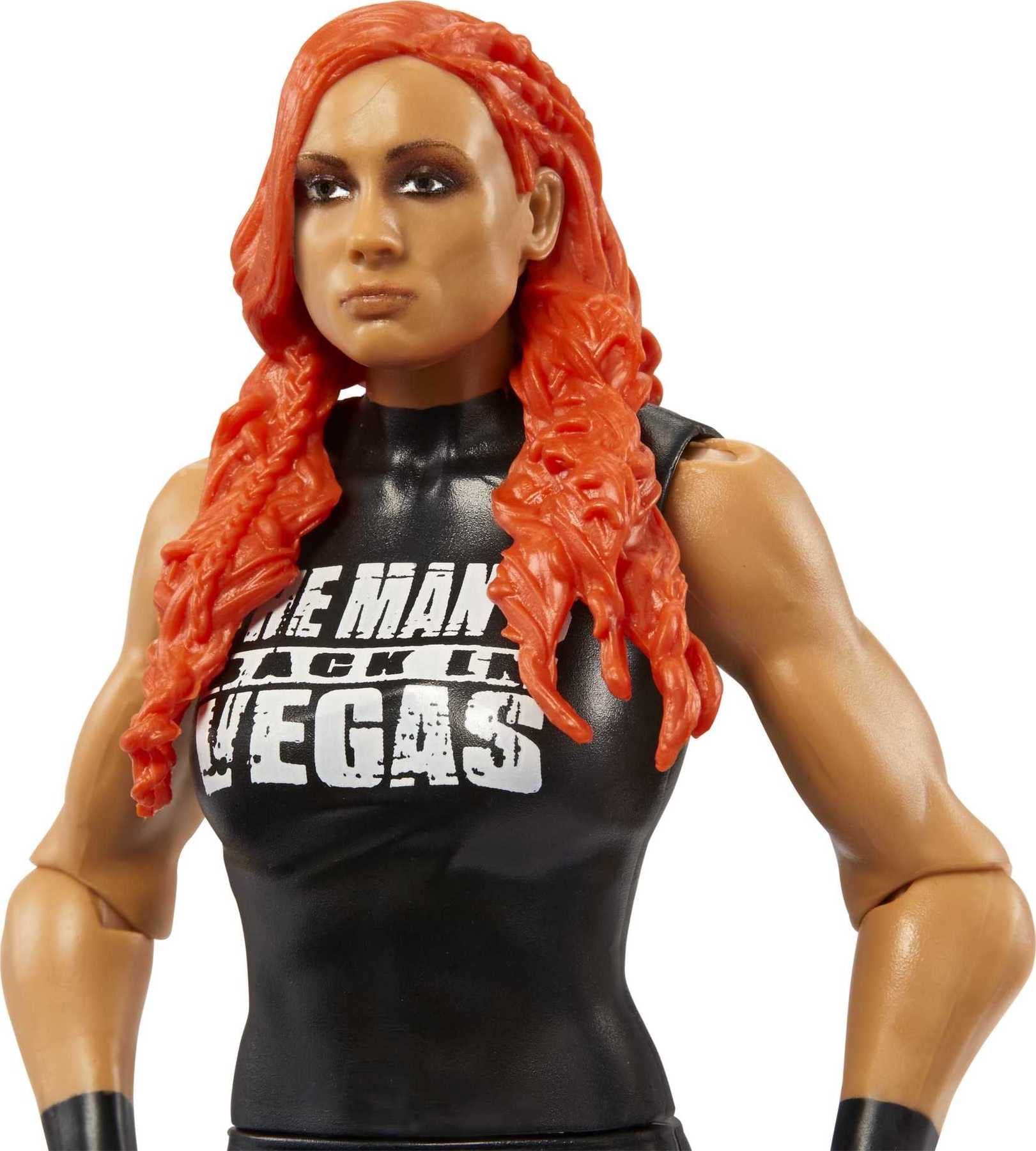 Foto 3 pulgar | Figura De Acción Mattel Wwe Becky 'the Man' Lynch De 6 Pulgadas - Venta Internacional.