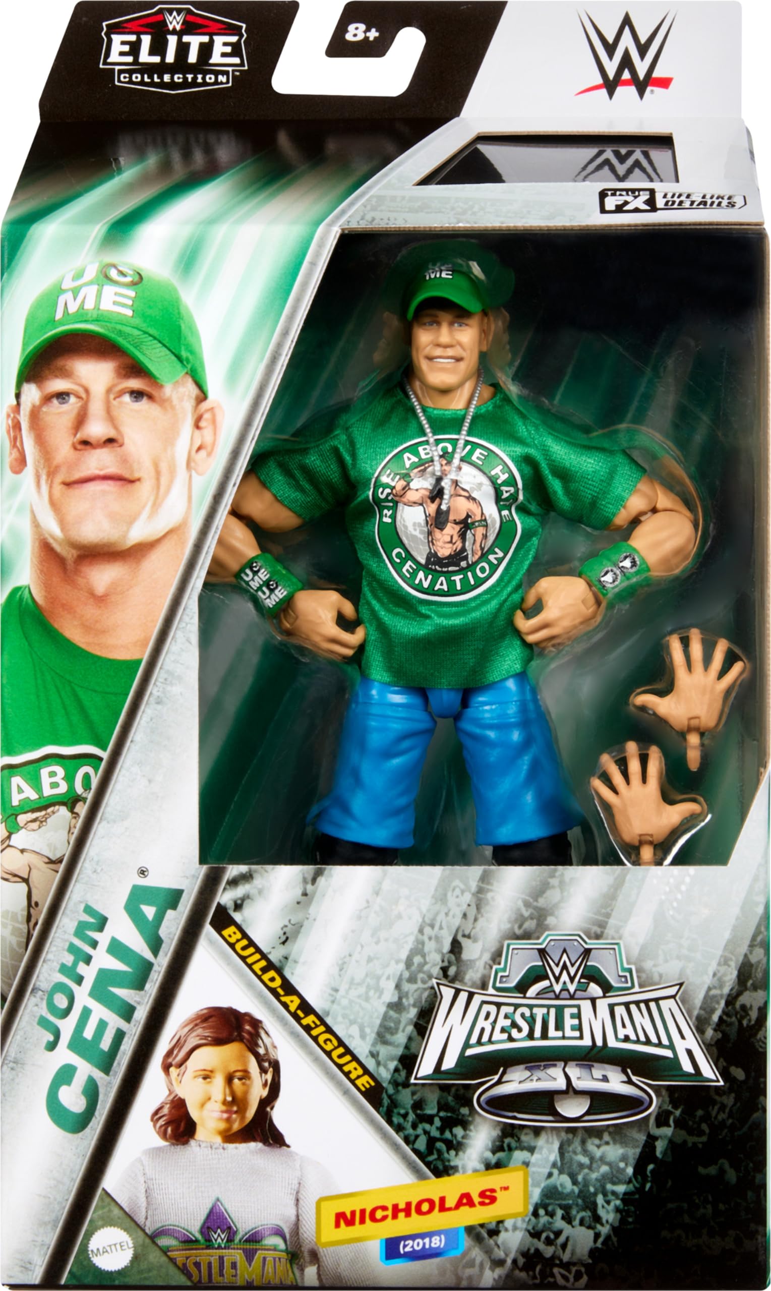 Foto 3 pulgar | Figura De Acción Mattel Wwe Elite Collection Wrestlemania - Venta Internacional.
