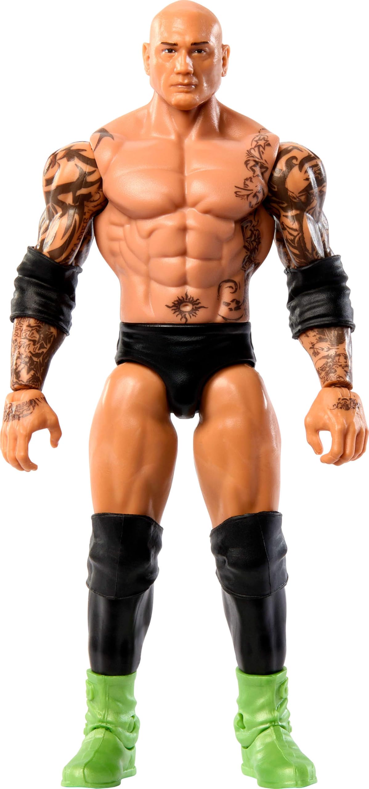Figura De Acción Mattel Wwe Batista Main Event Series #152 15cm - Venta Internacional.