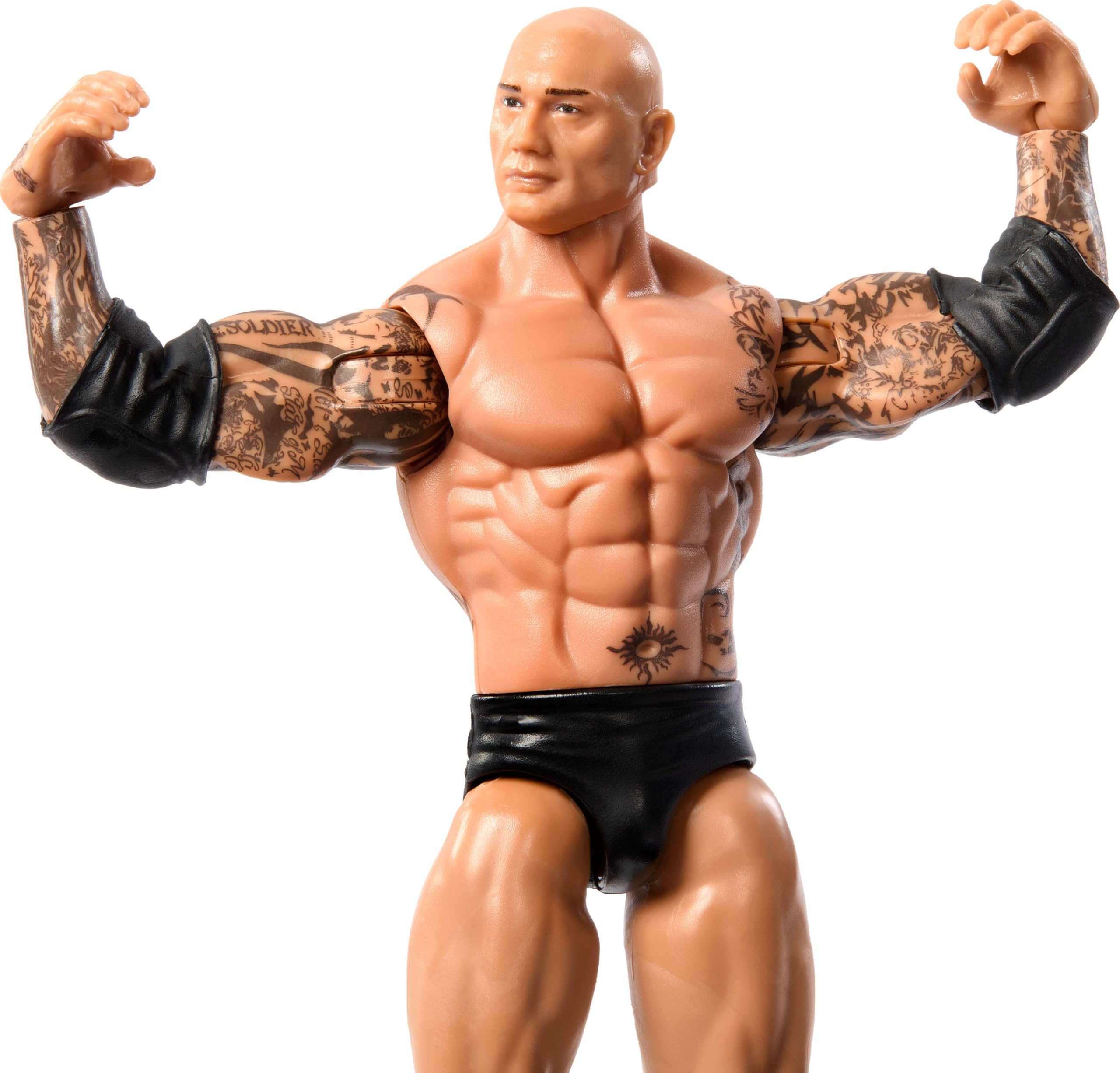 Foto 4 pulgar | Figura De Acción Mattel Wwe Batista Main Event Series #152 15cm - Venta Internacional.