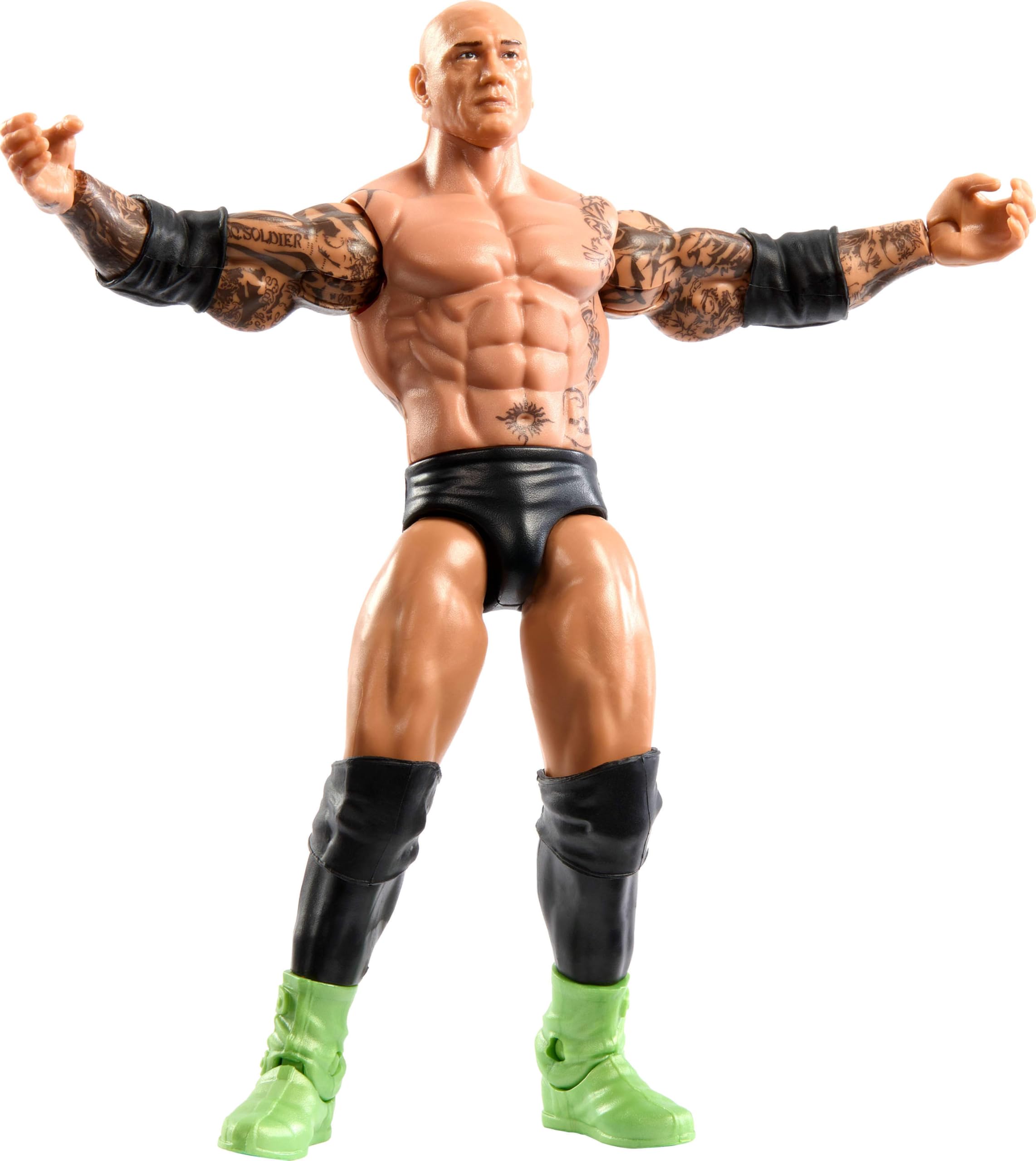 Foto 5 pulgar | Figura De Acción Mattel Wwe Batista Main Event Series #152 15cm - Venta Internacional.