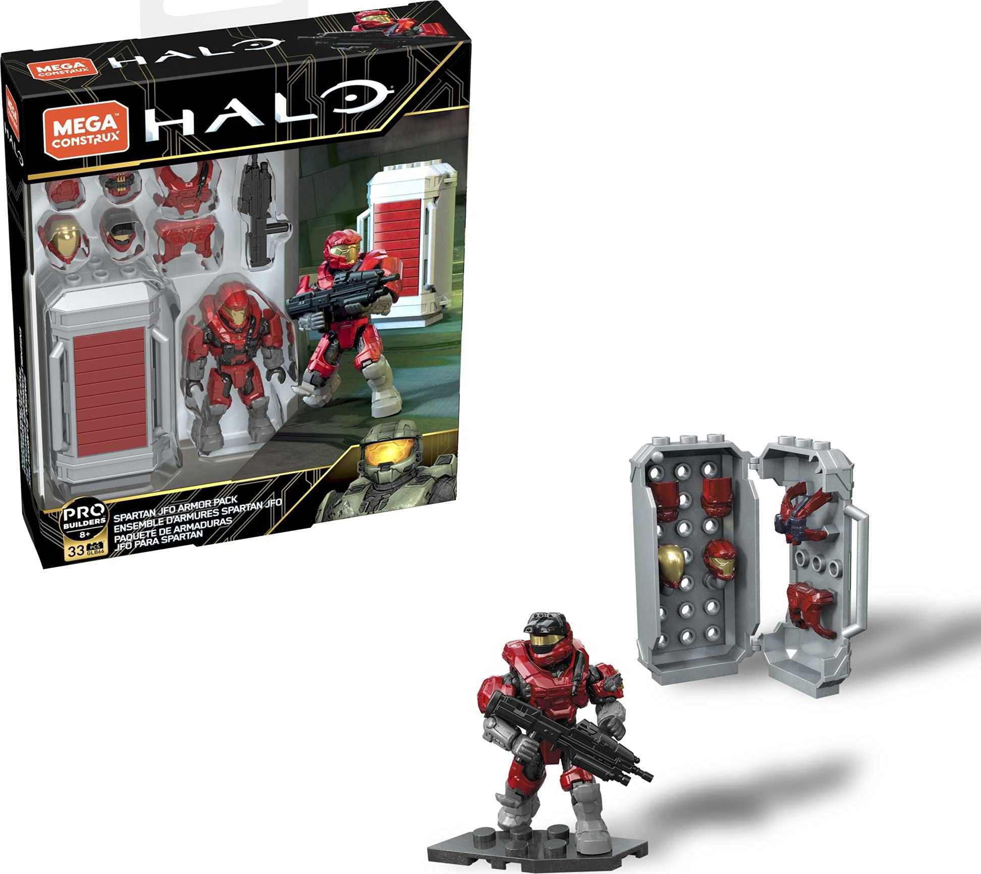 Foto 2 pulgar | Set De Construcción Mega Construx Halo Armor Pack Con Figura Espartana - Venta Internacional.