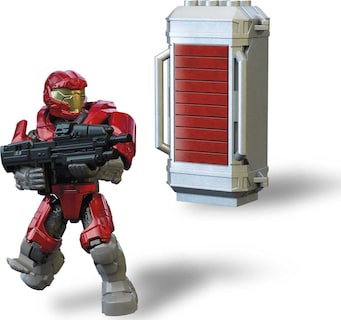 Foto 3 | Set De Construcción Mega Construx Halo Armor Pack Con Figura Espartana - Venta Internacional.