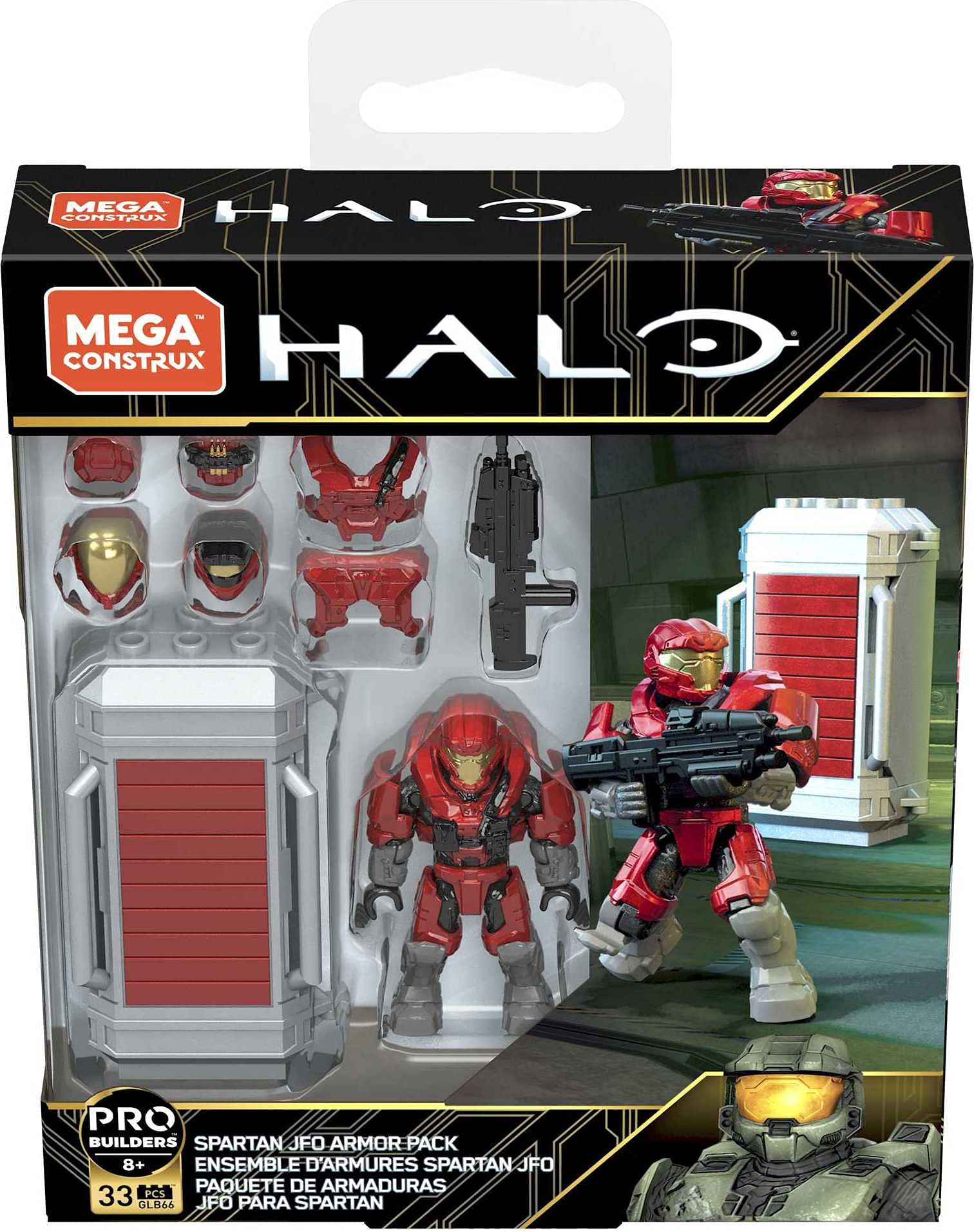 Foto 5 pulgar | Set De Construcción Mega Construx Halo Armor Pack Con Figura Espartana - Venta Internacional.